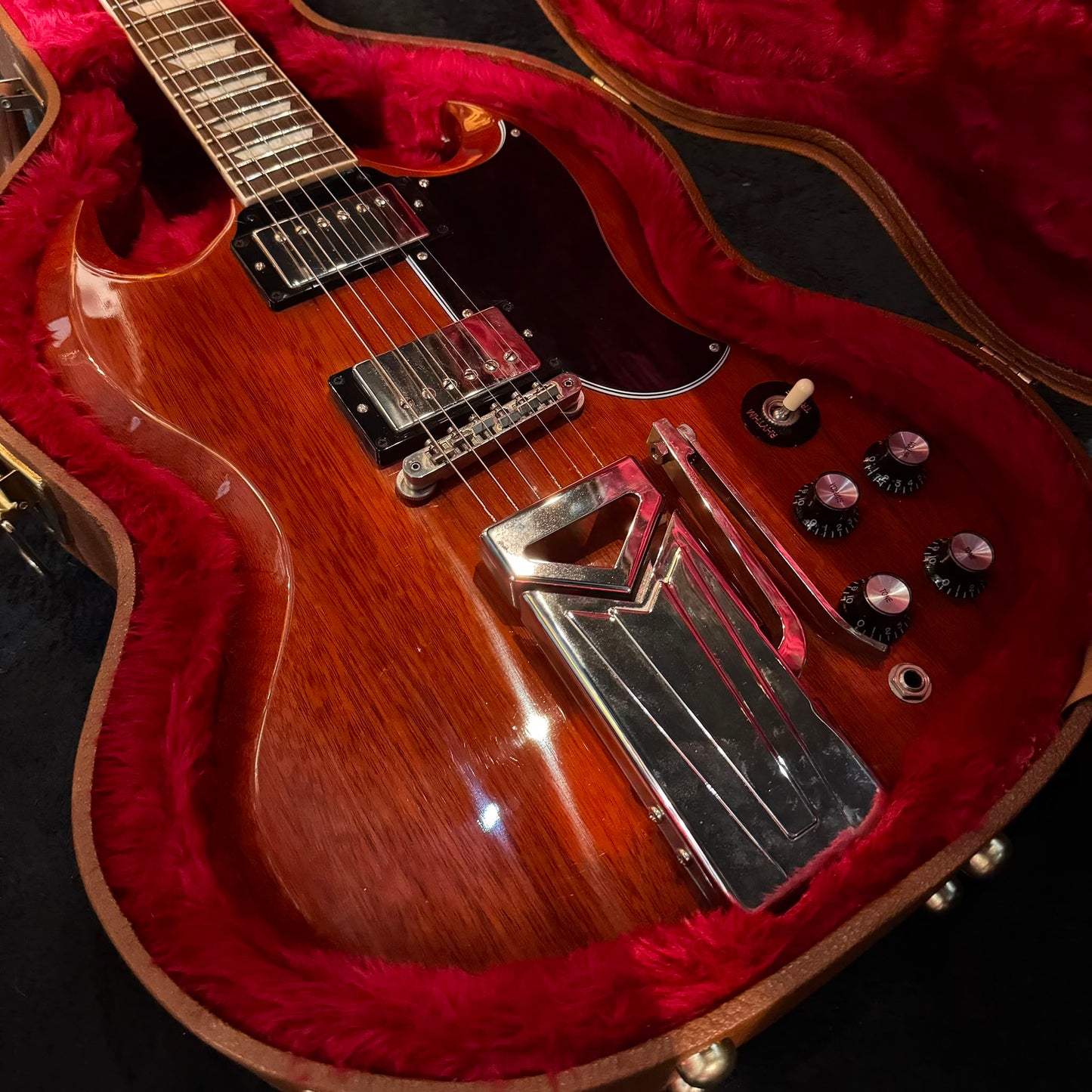 Gibson SG Standard '61 with Sideways Vibrola 2022 - Vintage Cherry