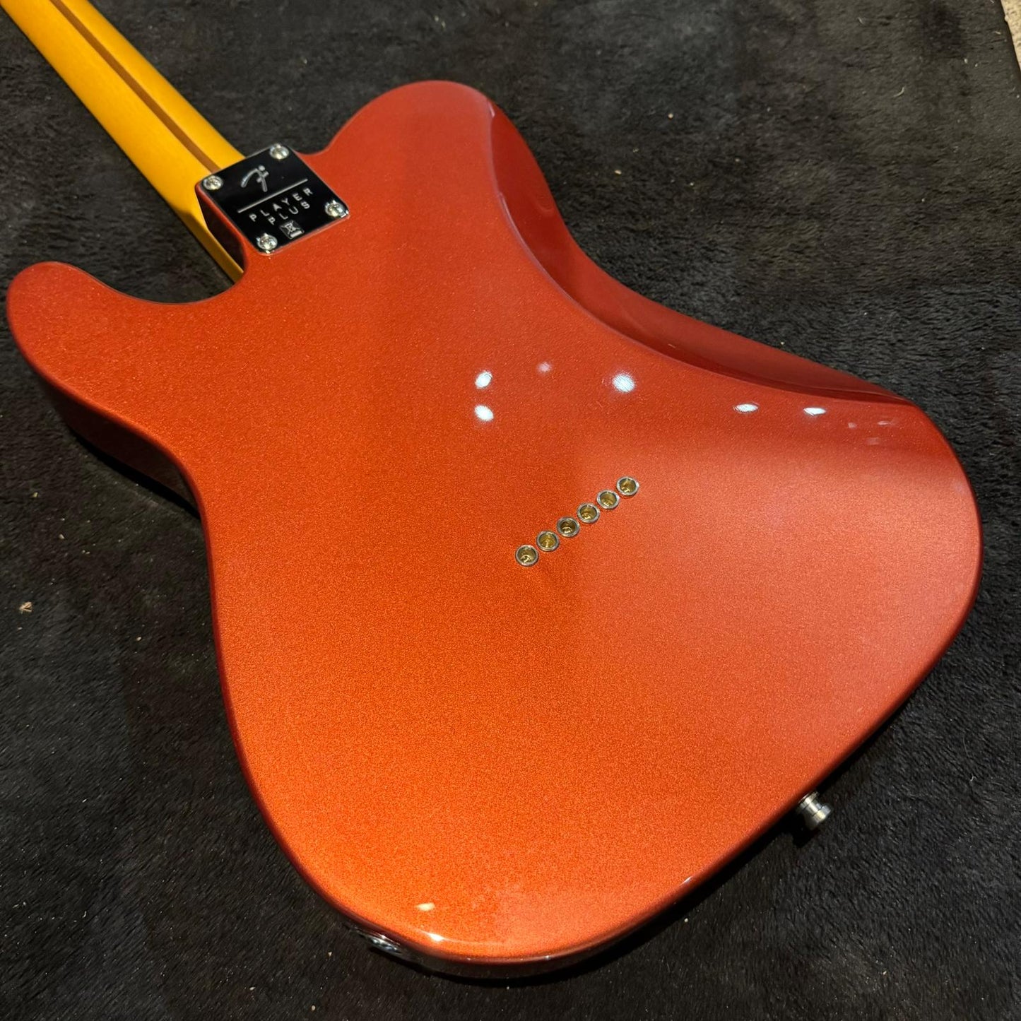 Fender Player Plus Telecaster with Maple Fretboard 2021 - Aged Candy Apple Red