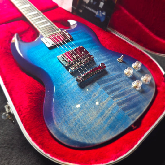 Gibson SG High Performance 2018 in Blueberry Fade