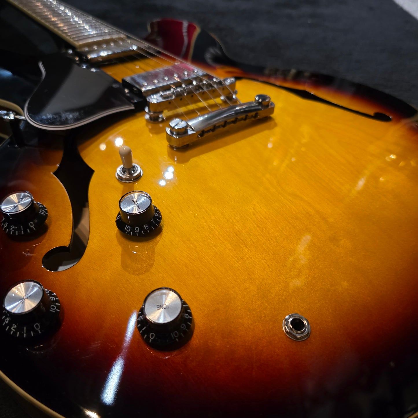 Epiphone ES-335 2020 - Present - Vintage Sunburst - LEFT-HANDED