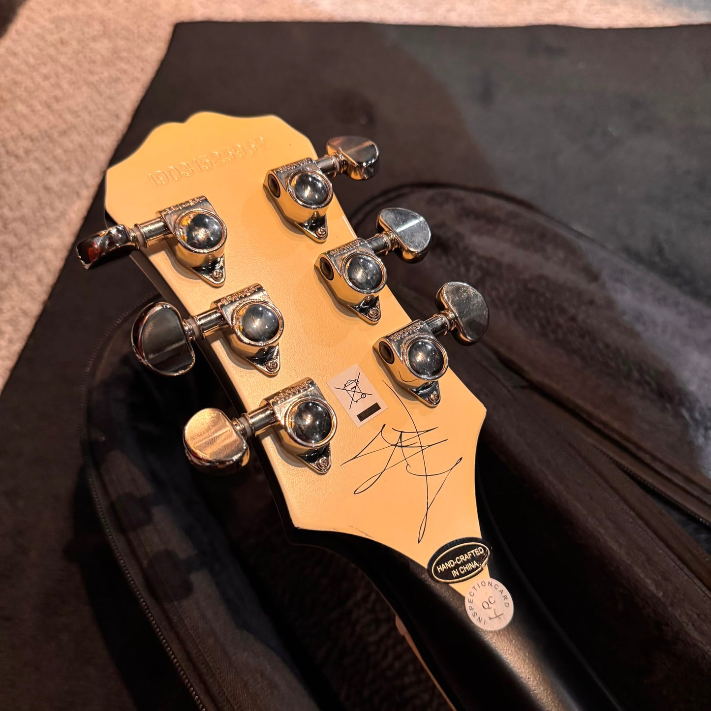 Nichols Signature "Old Glory" Les Paul Custom 2019 - 2020 - Black Aged Gloss
