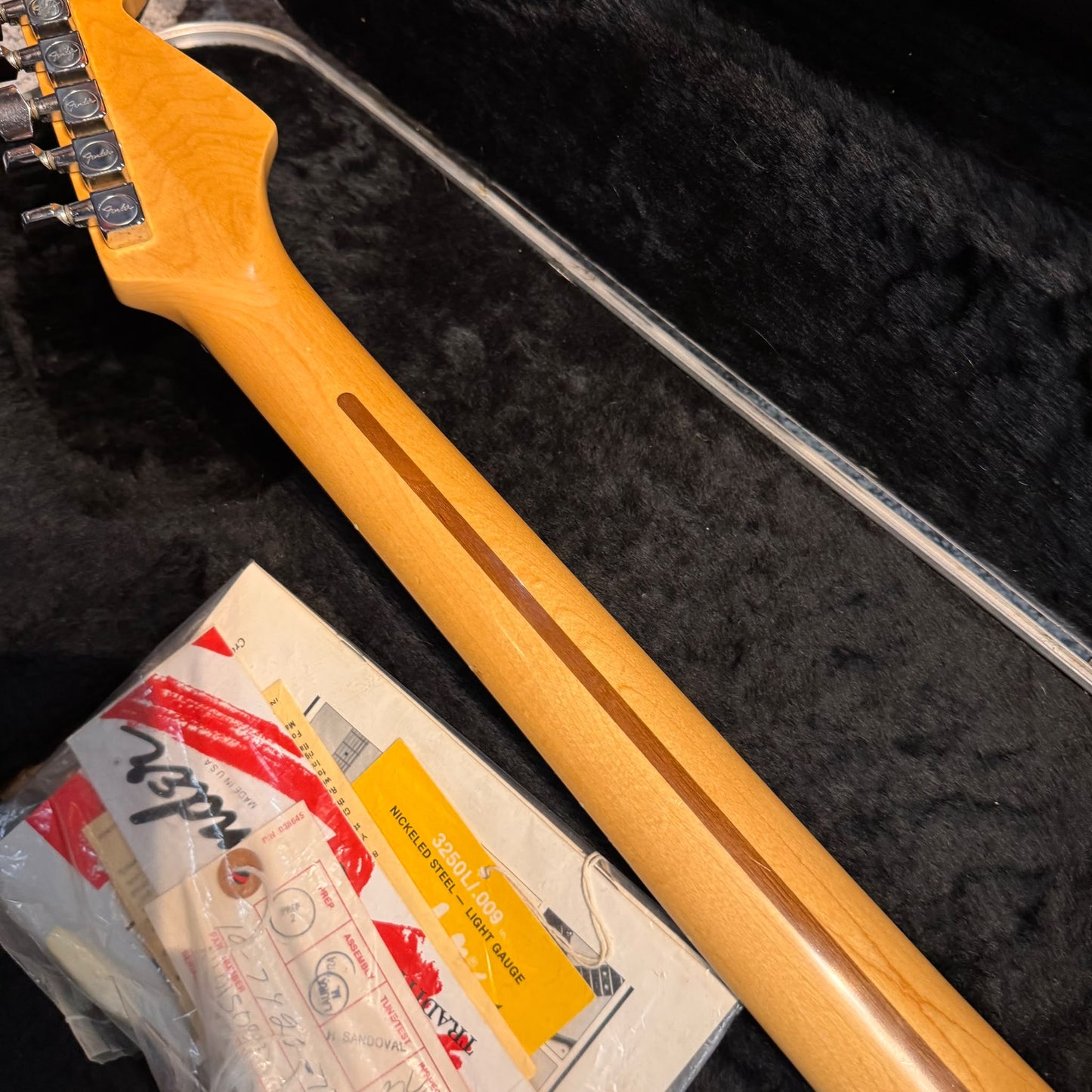 Fender American Standard Strat LEFT HANDED 1991 - Olympic White