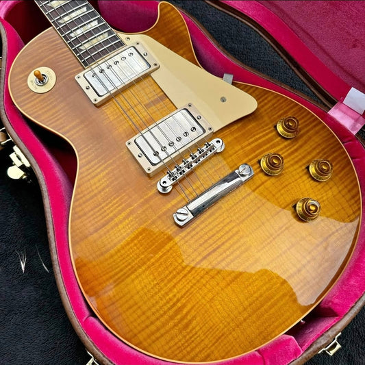 Gibson Les Paul R8 Custom Shop 58 Re-Issue Standard in Honey/Lemon Burst 2021