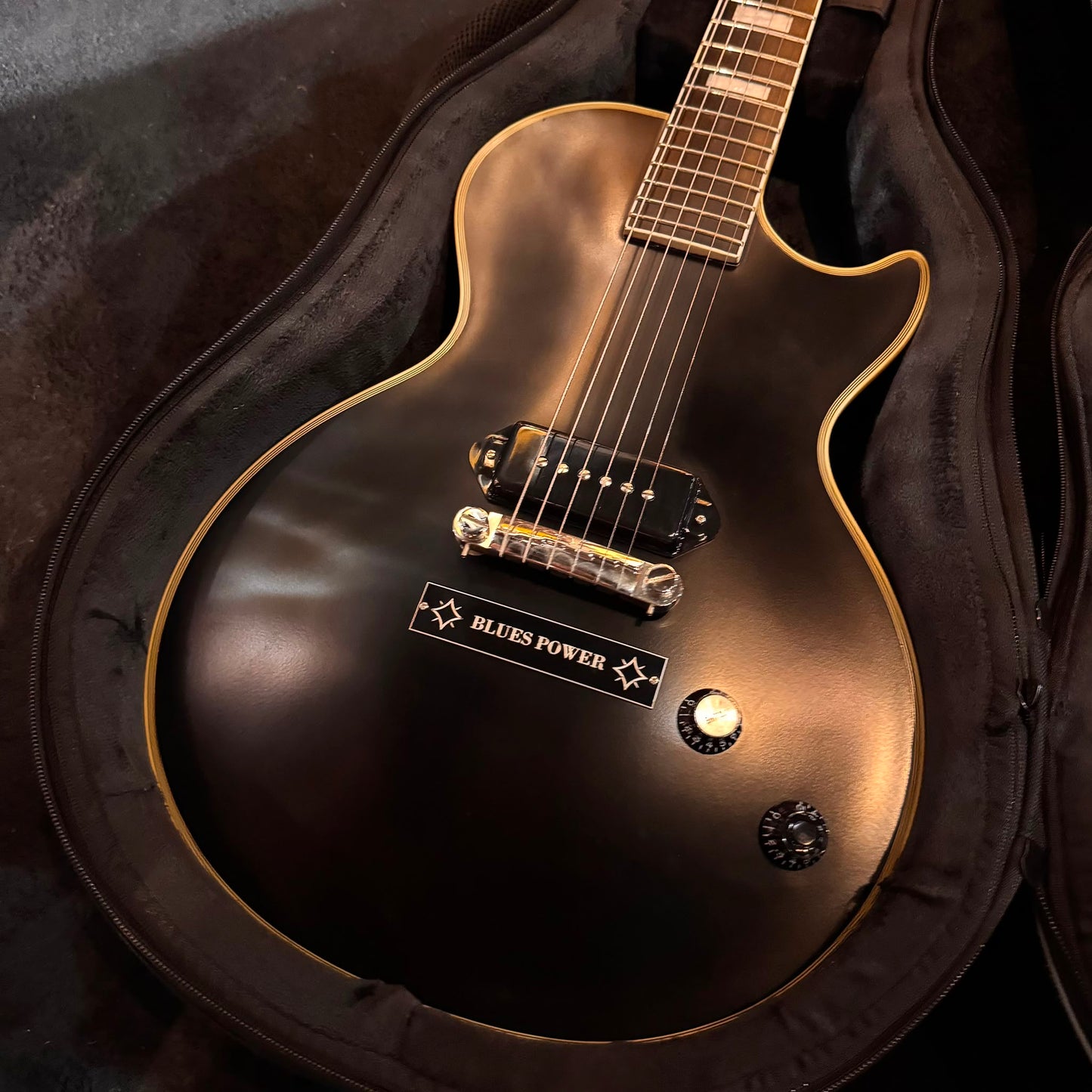 Nichols Signature "Old Glory" Les Paul Custom 2019 - 2020 - Black Aged Gloss
