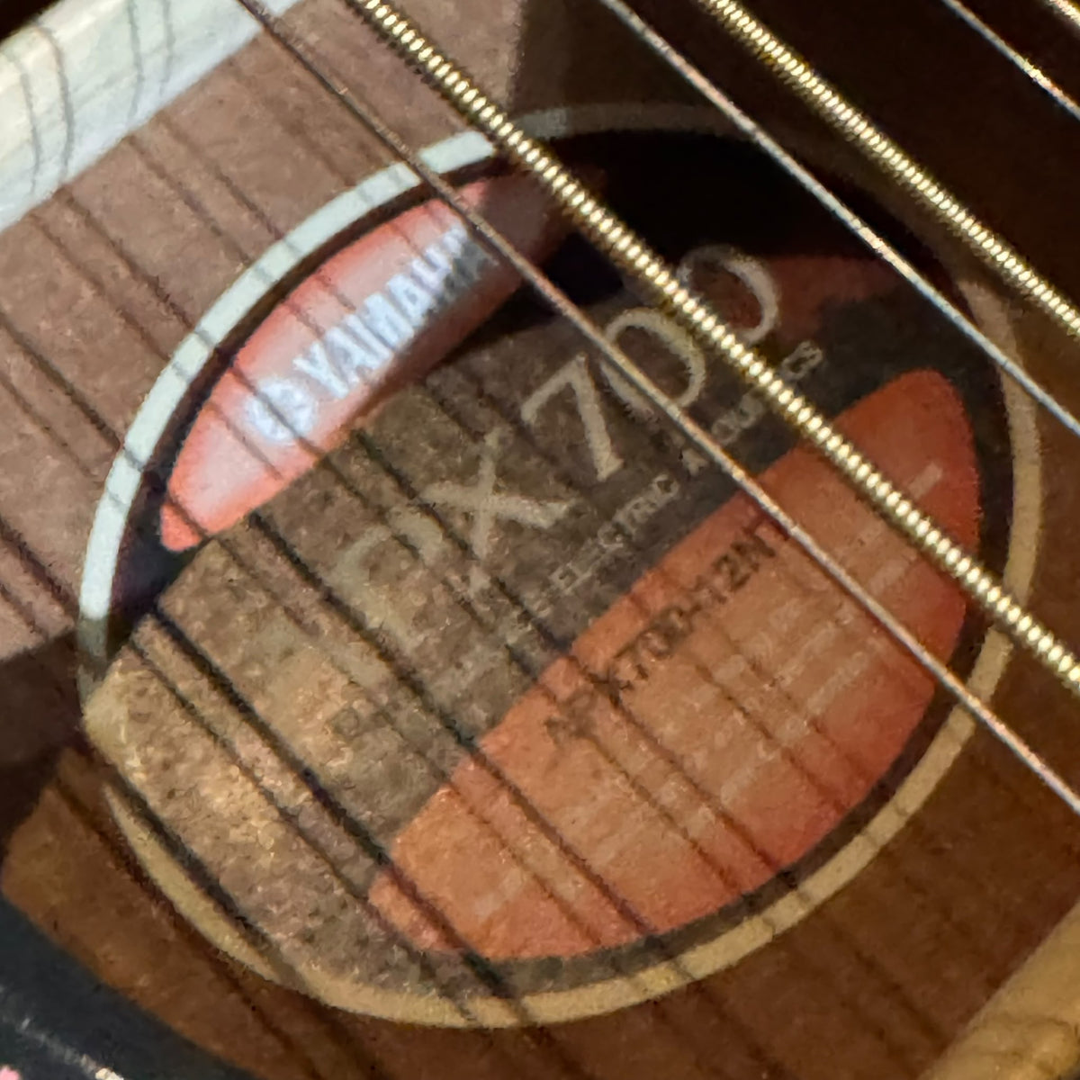Yamaha APX700II - 12 Thinline Acoustic/Electric Cutaway 12String 2010s - Natural