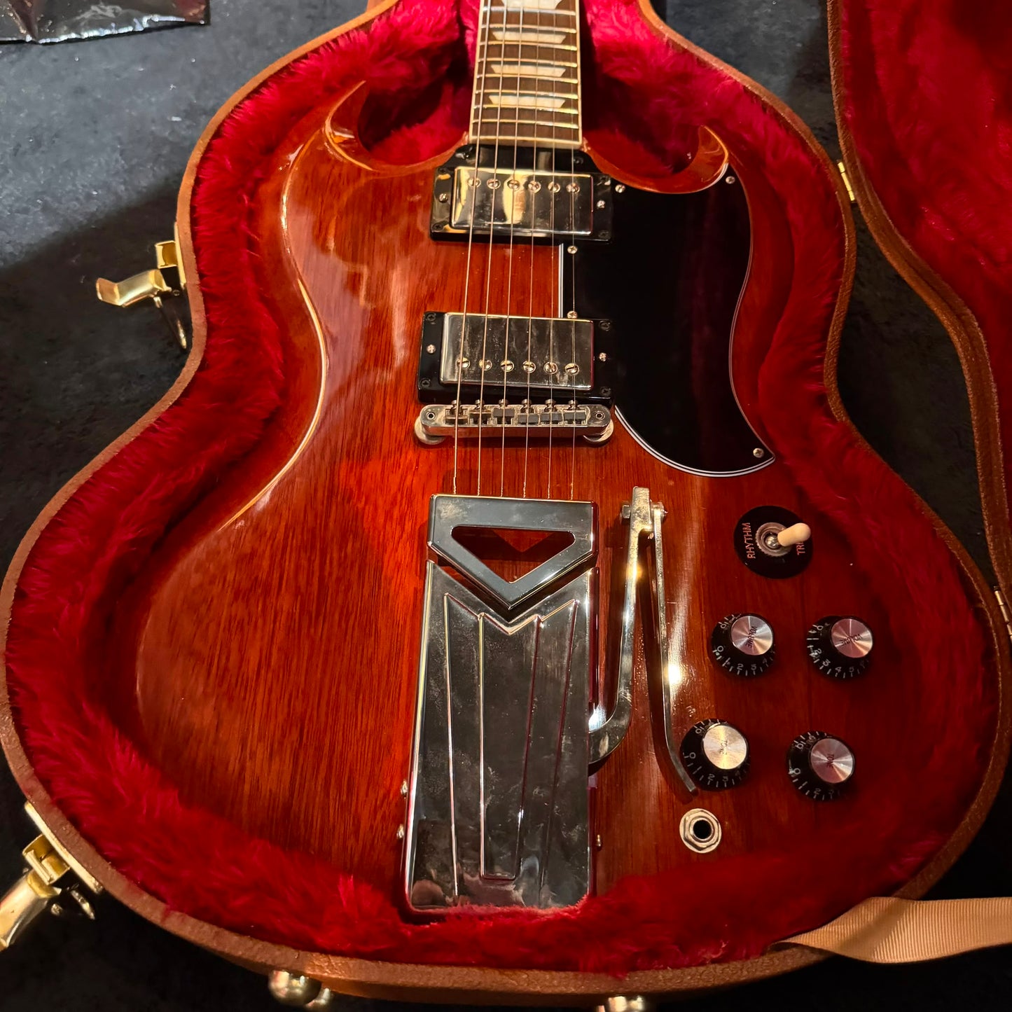 Gibson SG Standard '61 with Sideways Vibrola 2022 - Vintage Cherry