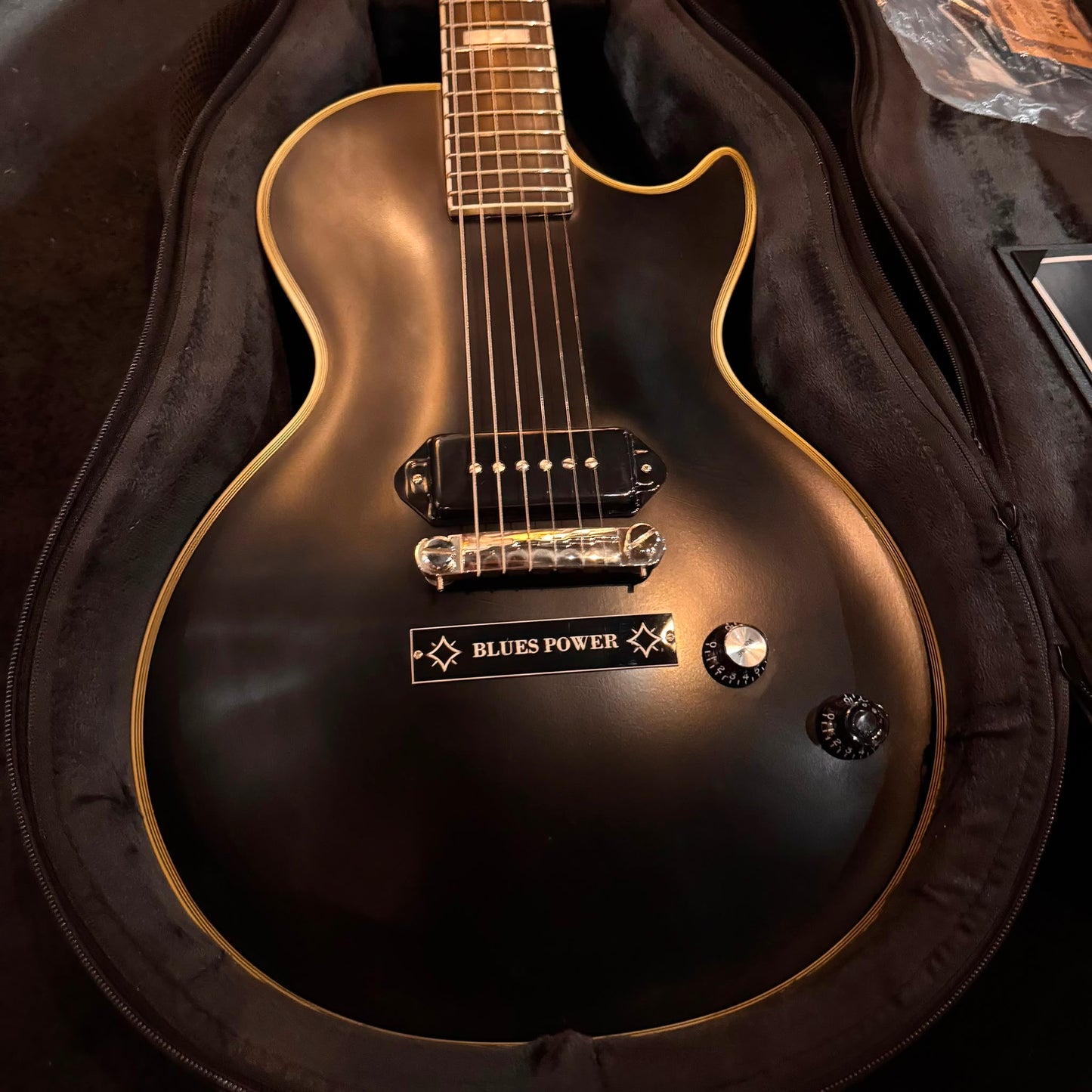 Nichols Signature "Old Glory" Les Paul Custom 2019 - 2020 - Black Aged Gloss