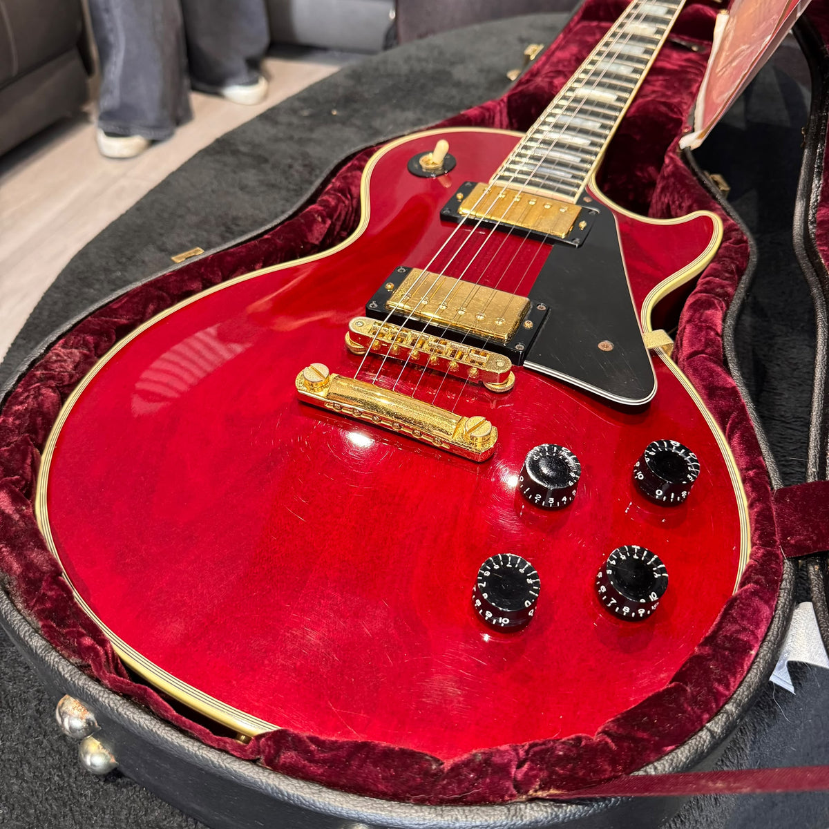 Gibson Les Paul Custom Arts and Historic 2006 - Wine Red
