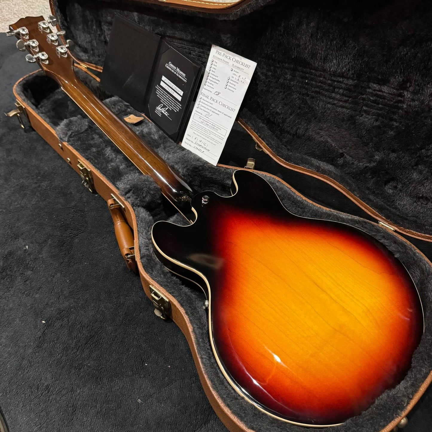Gibson Memphis ES-339 with Block Inlays Sunset Burst
