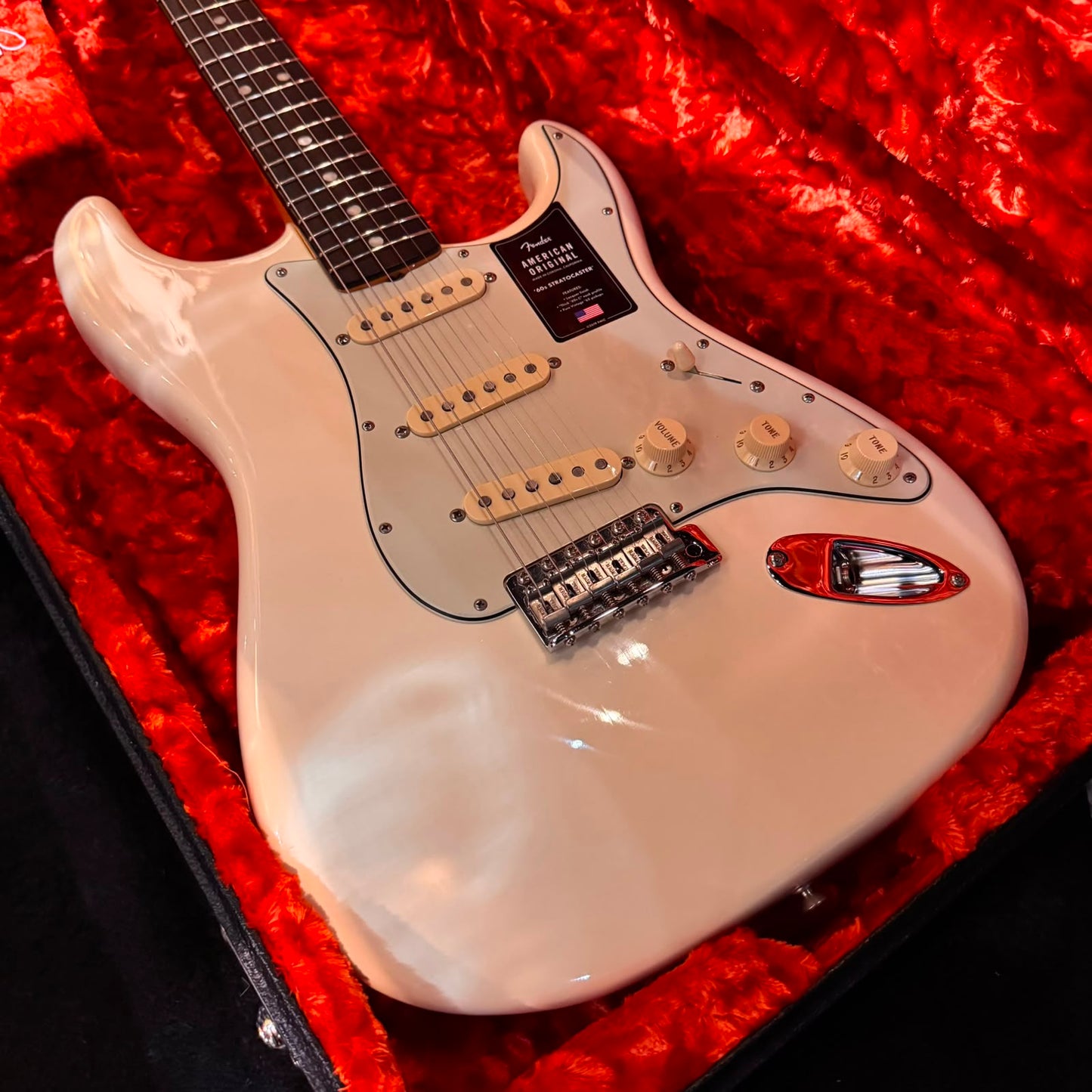 Fender American Original '60s Stratocaster with Rosewood Fretboard 2018 - 2022 - Olympic White
