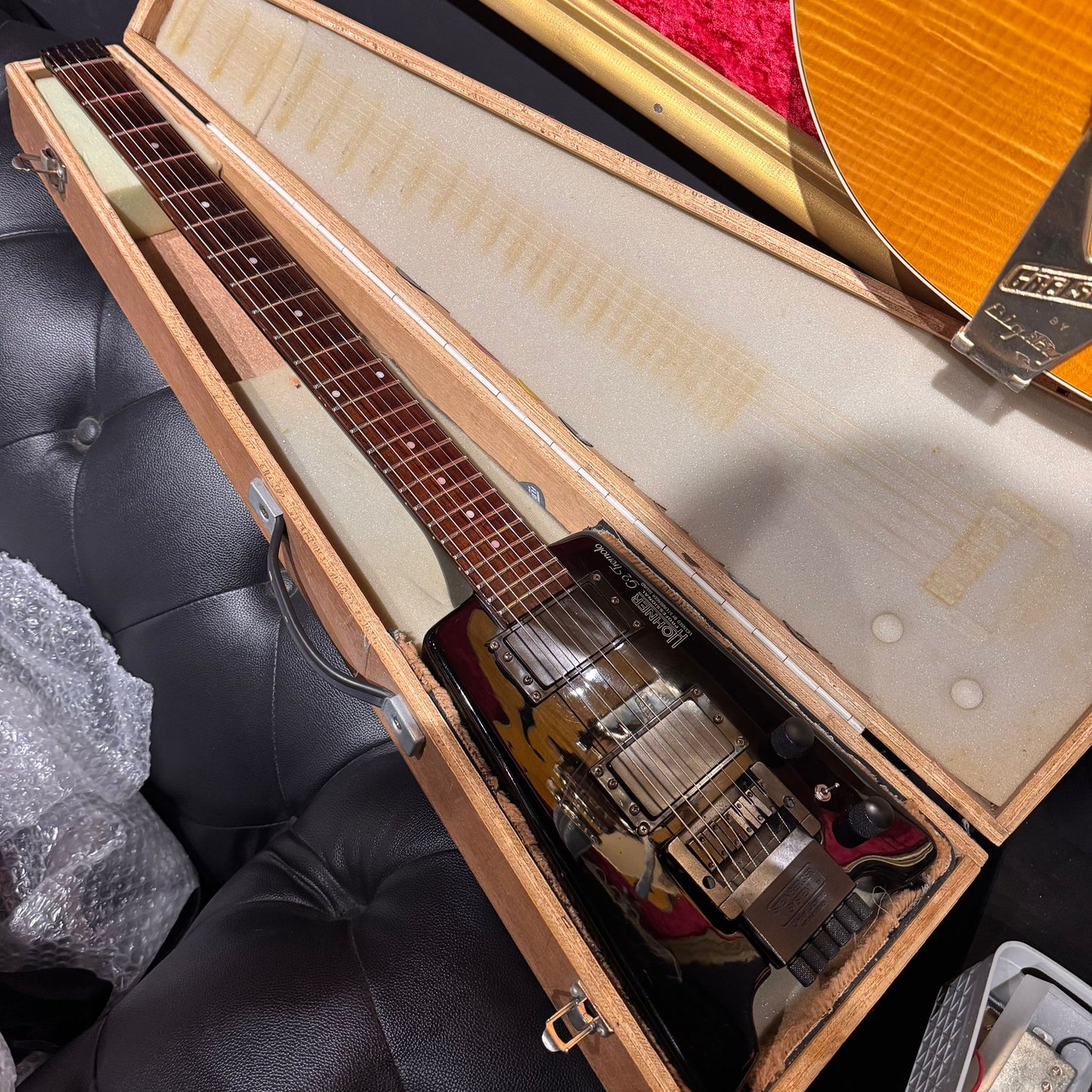 Hohner Professional Steinberger Licenced G2 Tremolo headless electric guitar