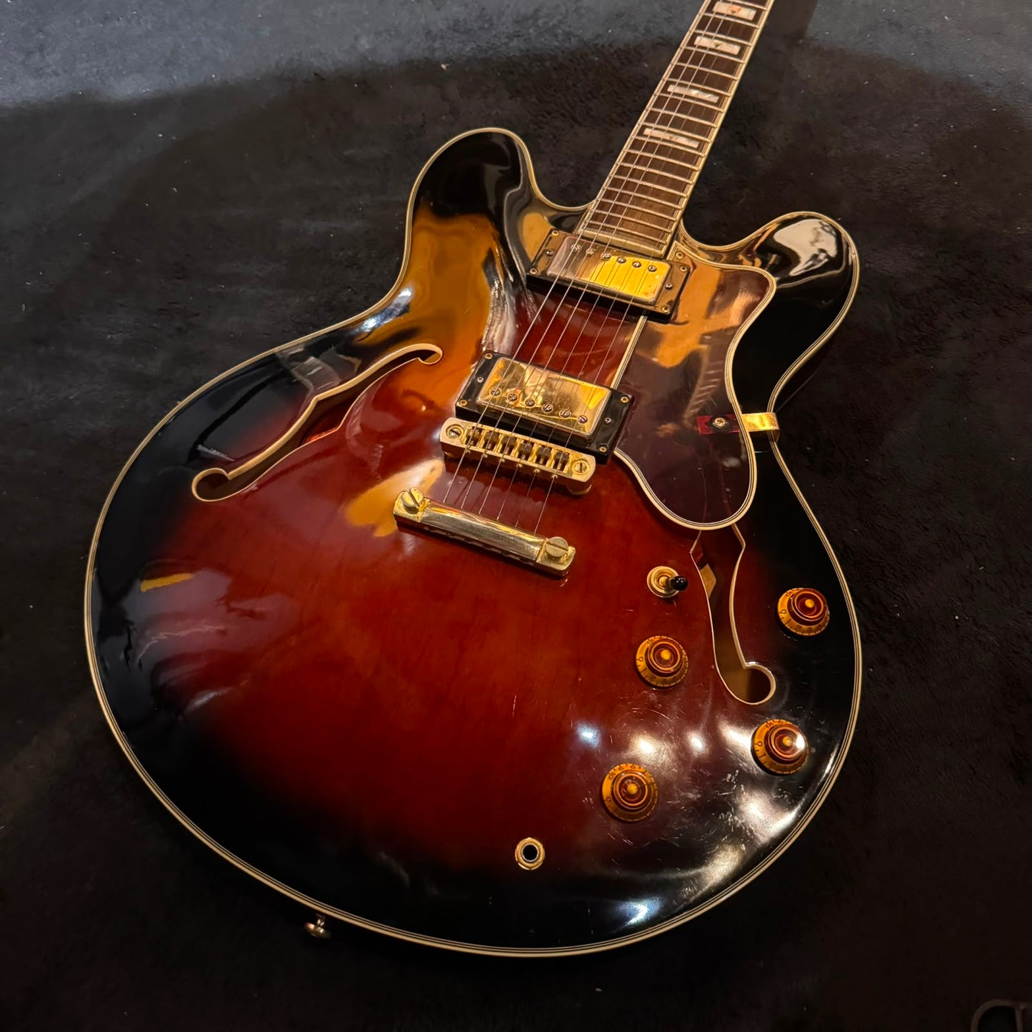 Epiphone Sheraton II 1998 - Vintage Sunburst - Samick Factory MIK