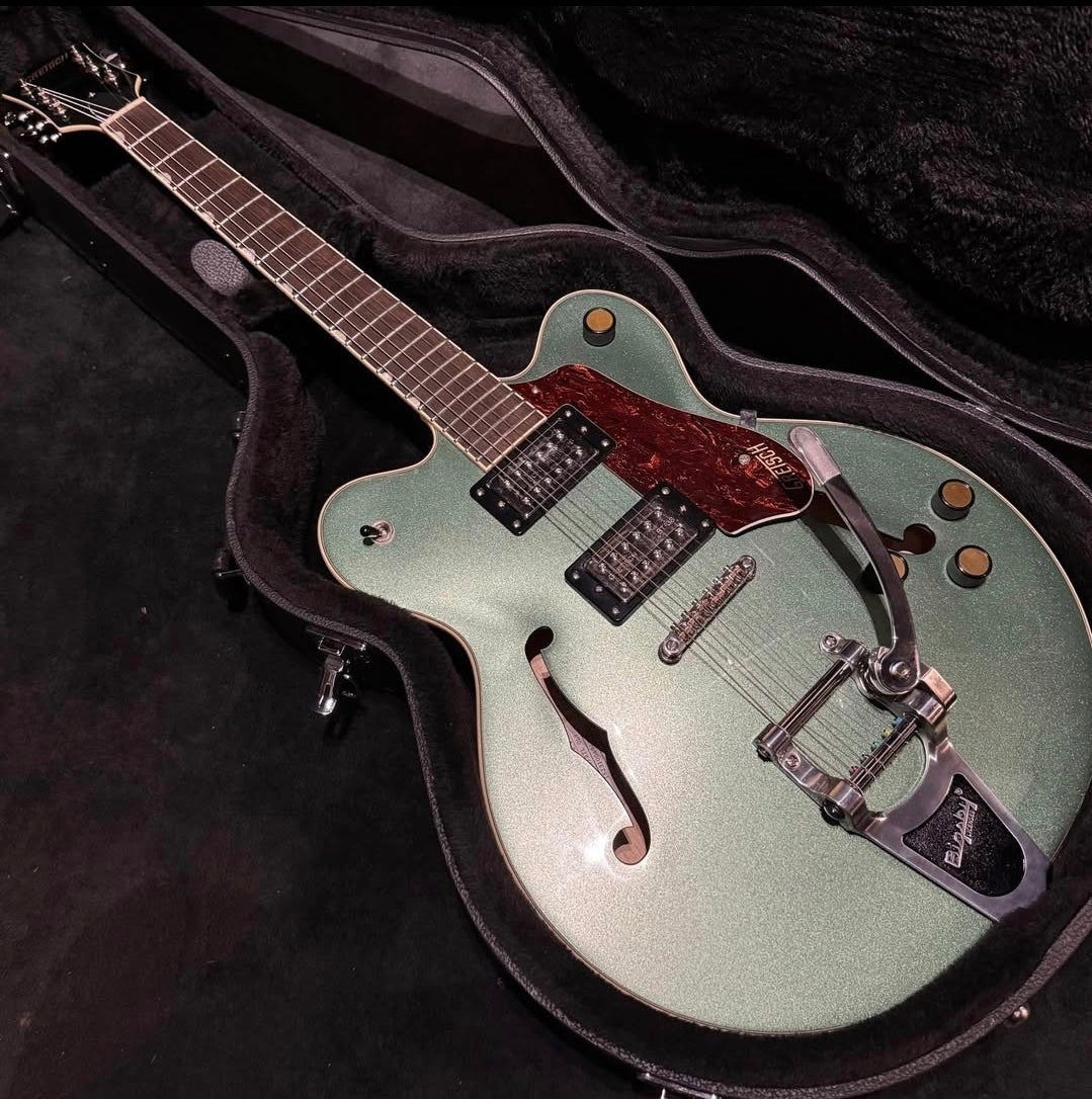 Gretsch Streamliner G2226T Center Block Double-Cut with Bigsby 2023 - Present - Steel Olive