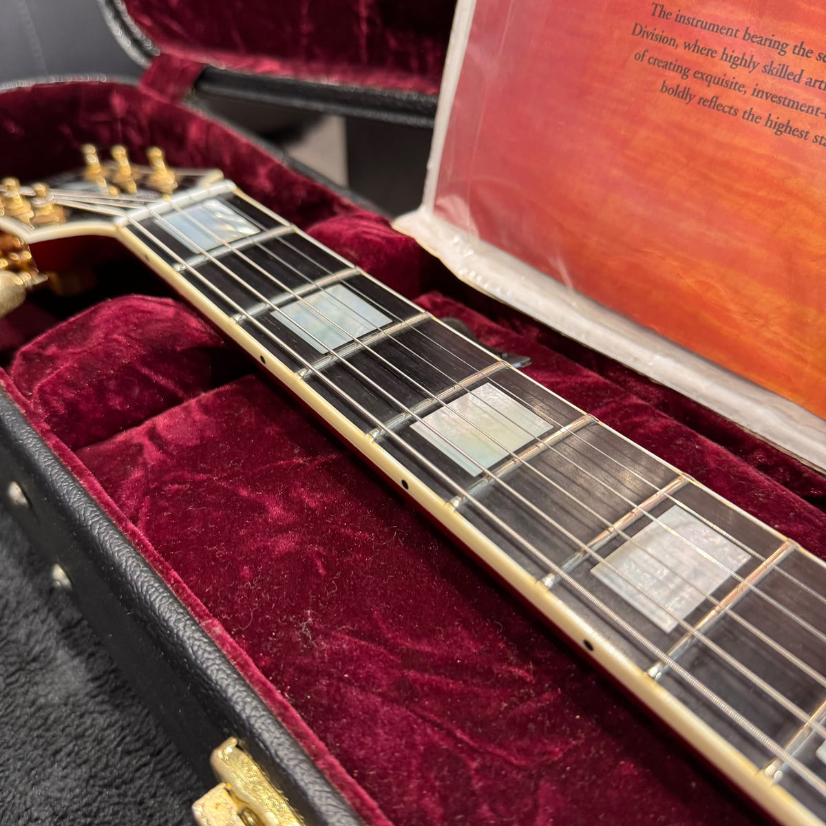 Gibson Les Paul Custom Arts and Historic 2006 - Wine Red