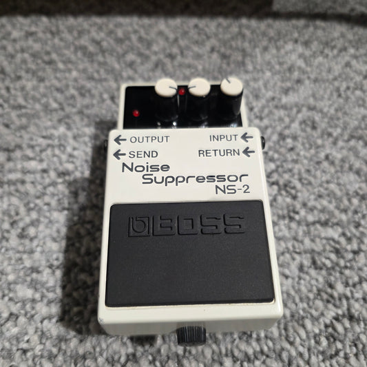 Boss NS-2 Noise Suppressor (Silver Label) 1989 - Present - White