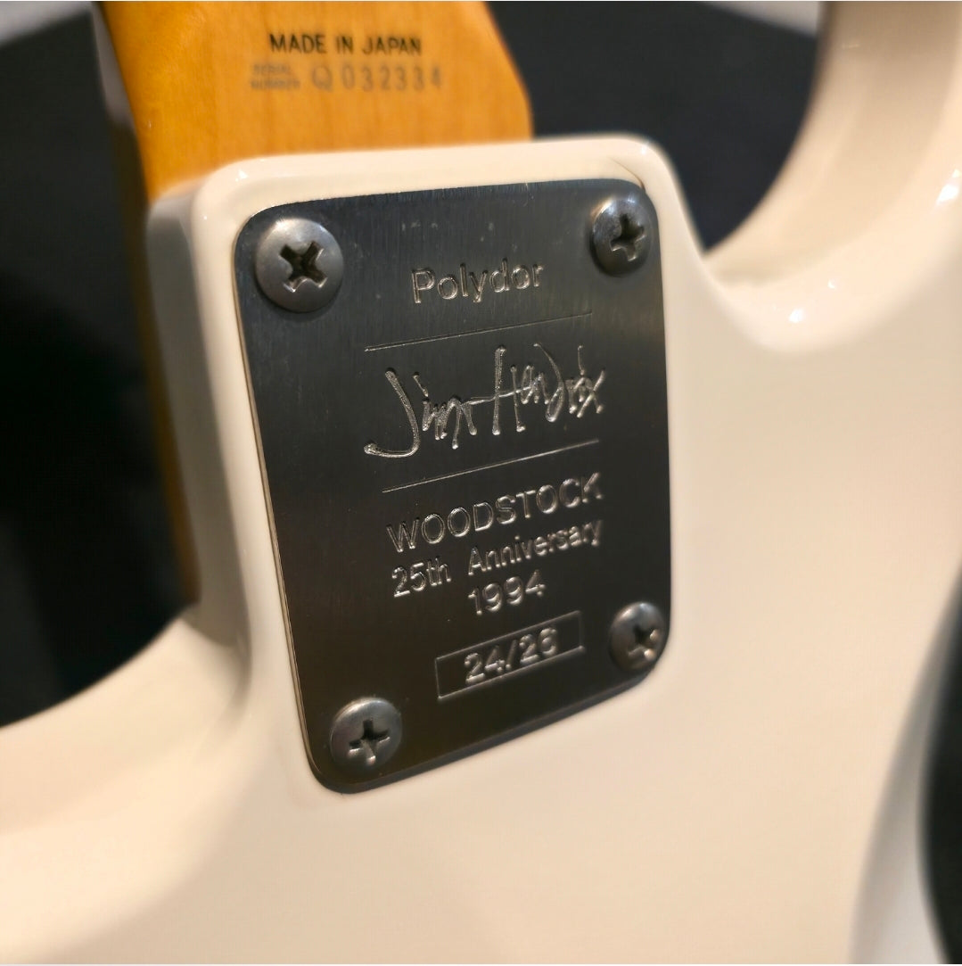 Fender Stratocaster Jimi Hendrix Woodstock 25th Anniversary guitar - 1994