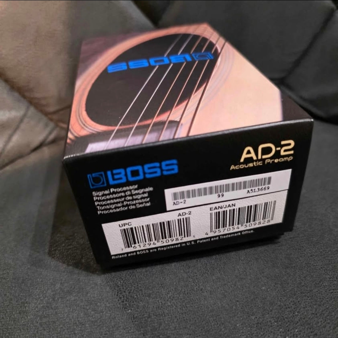 Boss AD-2 Acoustic Preamp Pedal 2016 - Present - Bronze