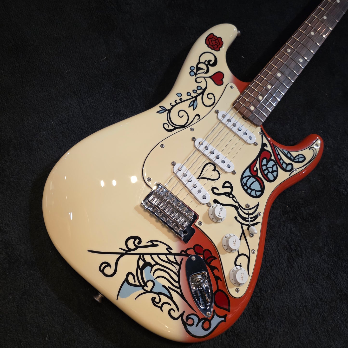 Fender Jimi Hendrix Artist Series Signature Monterey Stratocaster 2017 - Monterey Graphic