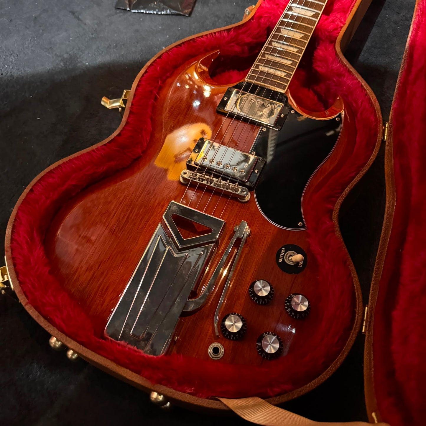 Gibson SG Standard '61 with Sideways Vibrola 2022 - Vintage Cherry