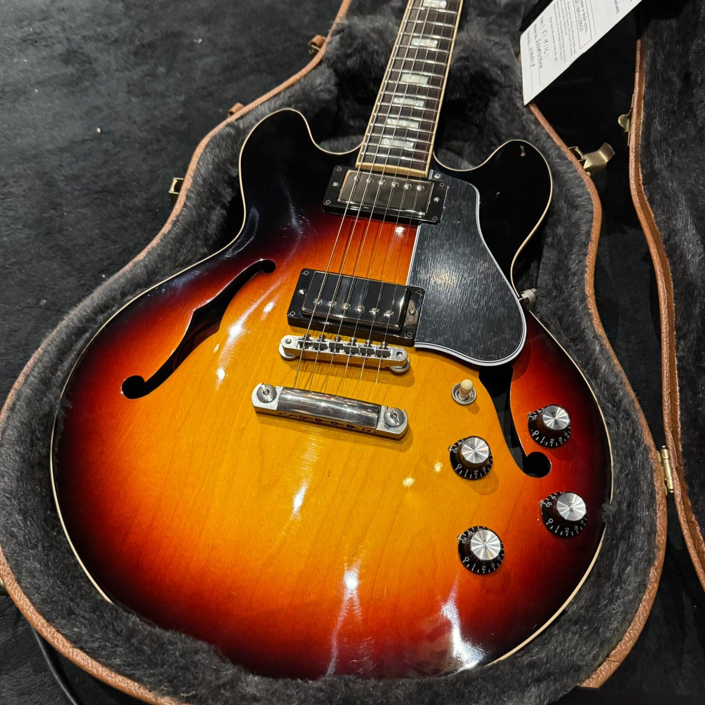 Gibson Memphis ES-339 with Block Inlays Sunset Burst