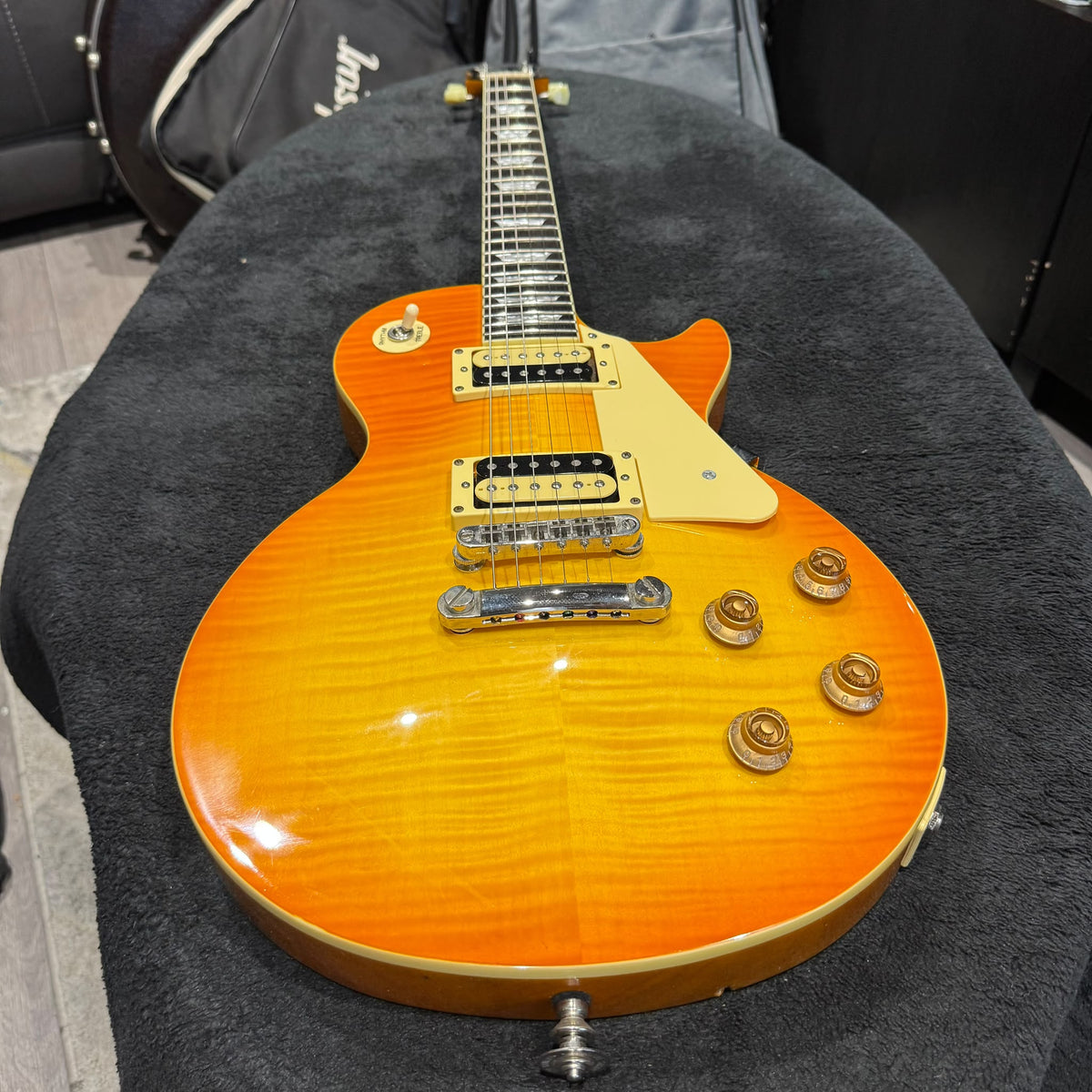 Epiphone Les Paul Standard Plus Top 2003 Trans Amber