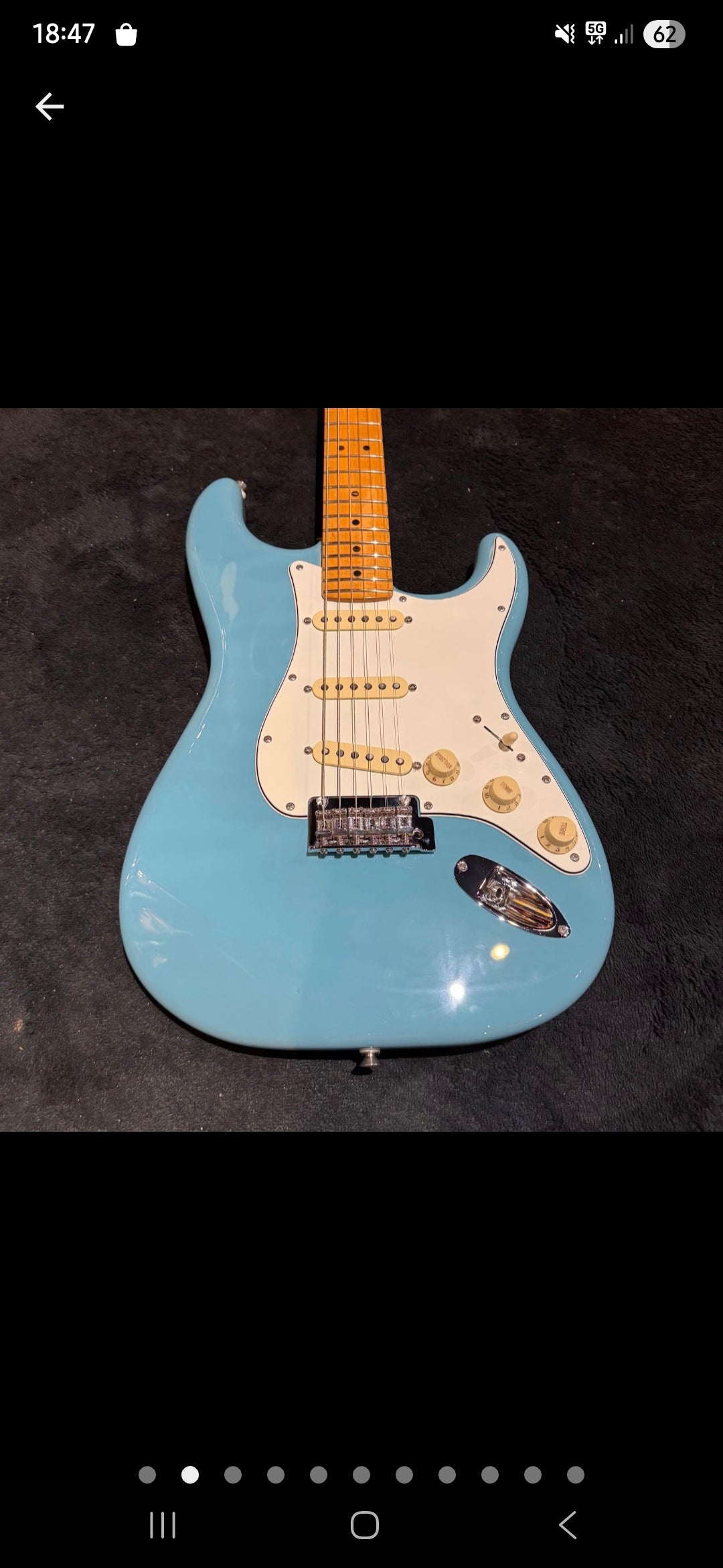 Fender Player II Stratocaster - Aquatone Blue
