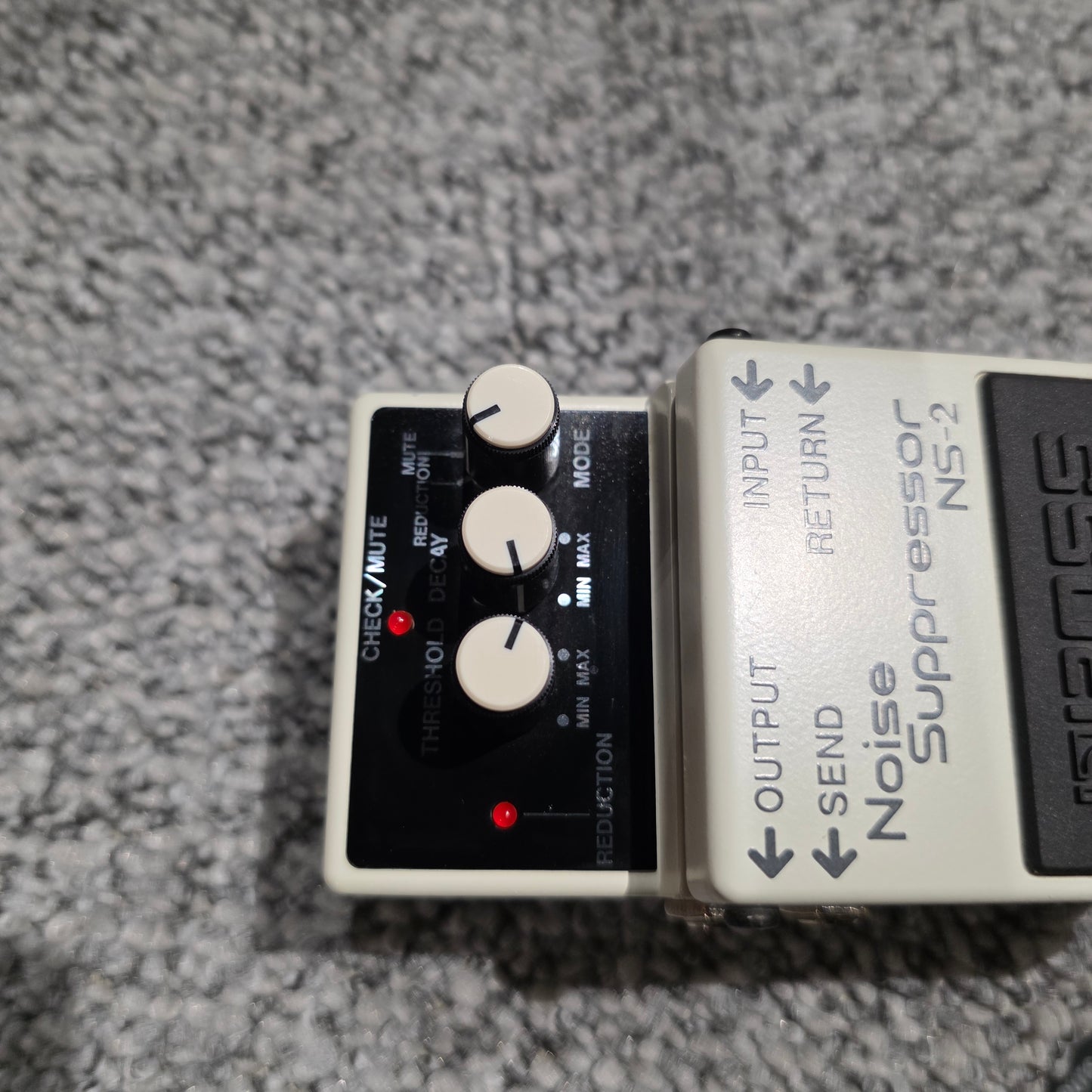 Boss NS-2 Noise Suppressor (Silver Label) 1989 - Present - White