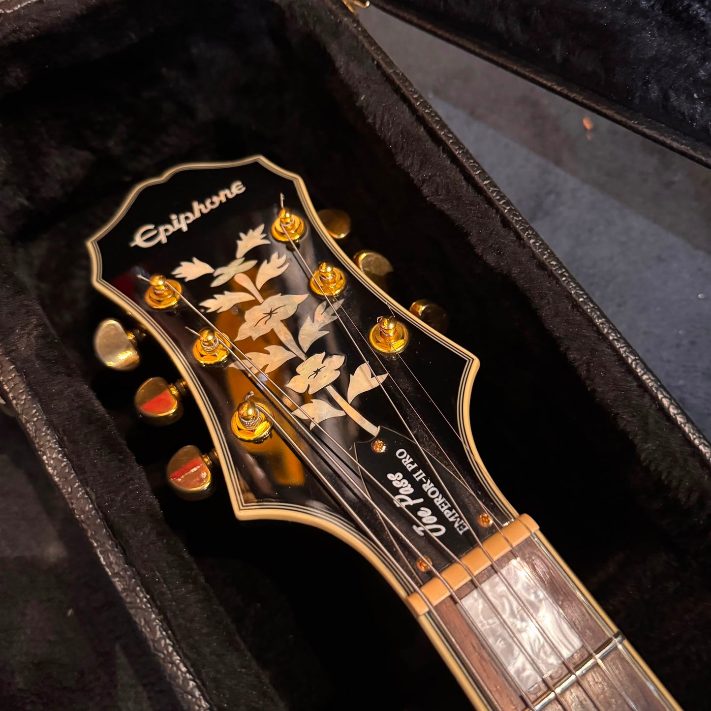 Epiphone Joe Pass Signature Emperor II 1994 - 2015 - Vintage Sunburst