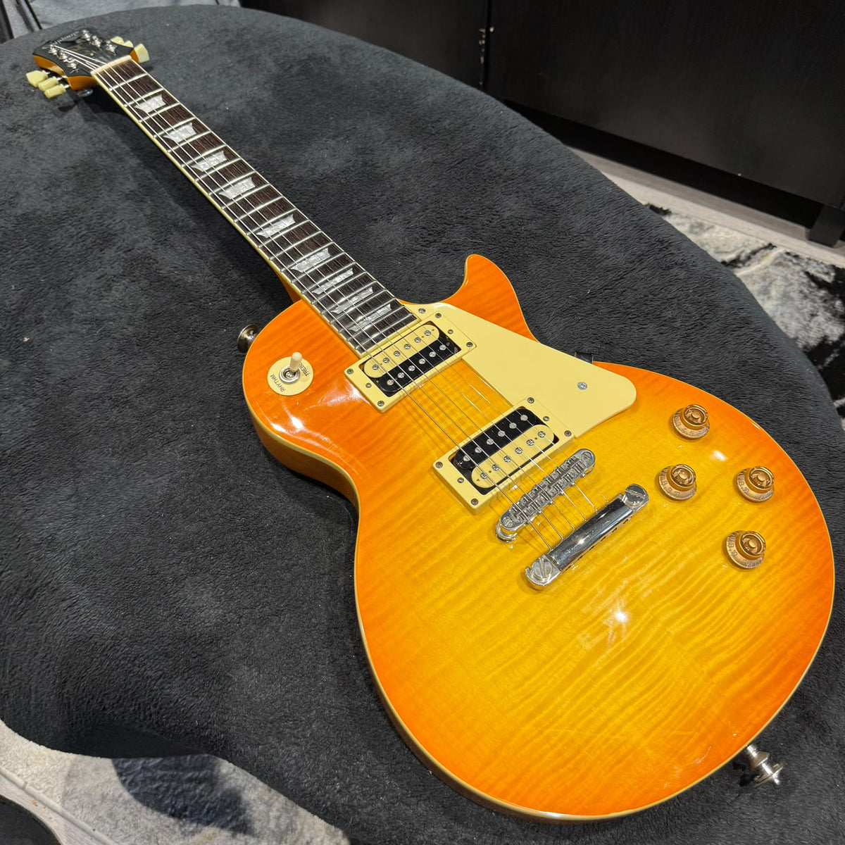Epiphone Les Paul Standard Plus Top 2003 Trans Amber