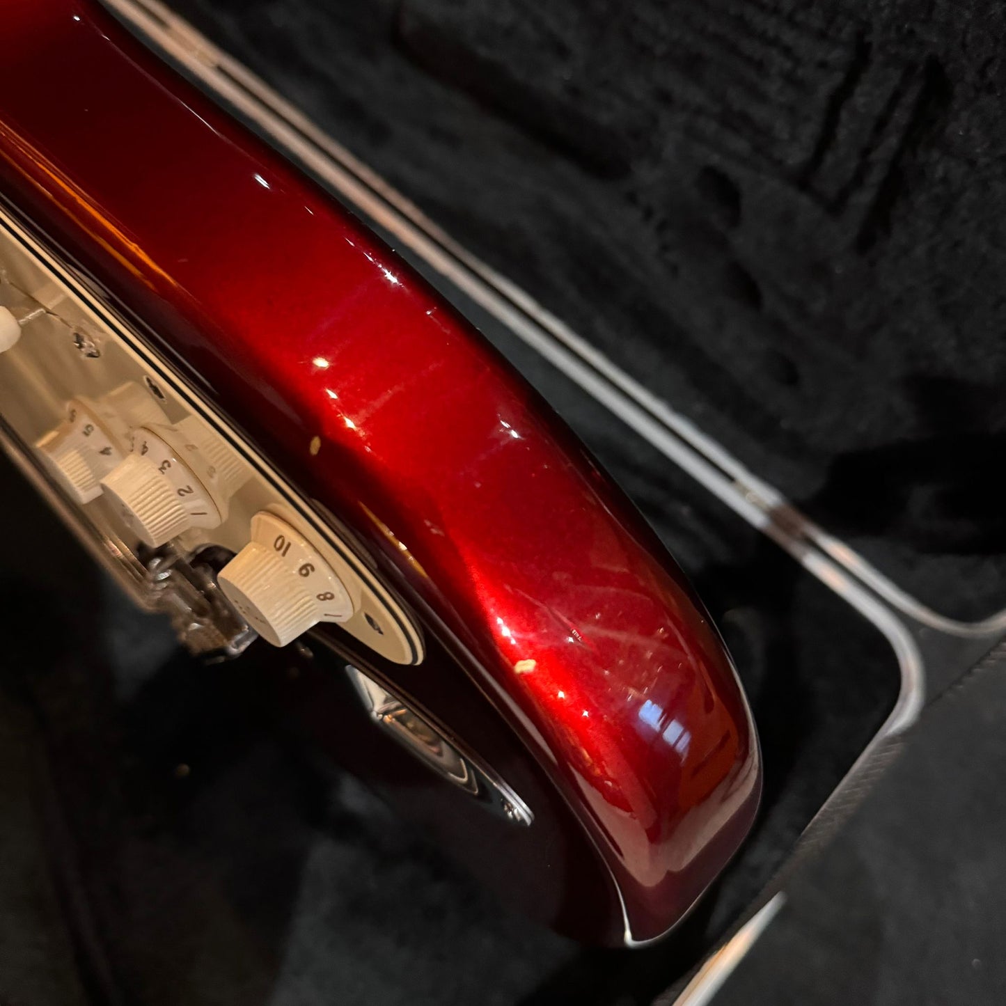 Fender American Standard Stratocaster with Maple Fretboard 2008 - Candy Cola