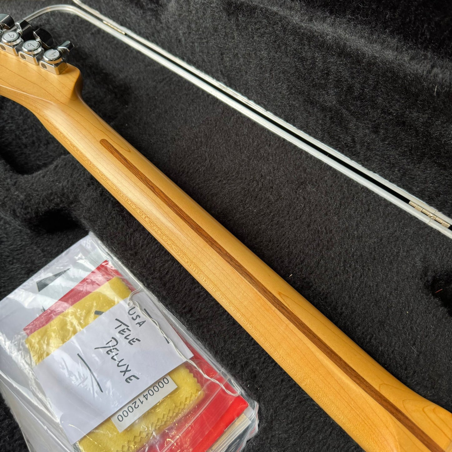 Fender USA Deluxe Thinline Telecaster - 2015 - natural with Tortoiseshell Binding