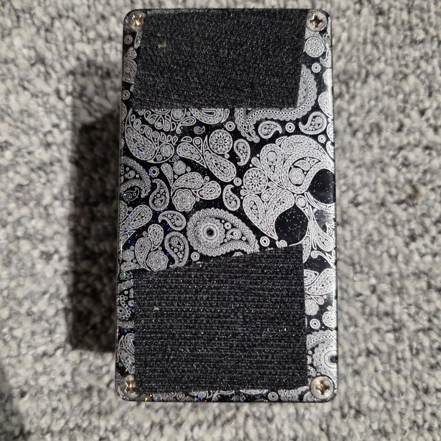 Guitar Pedals Revolution 2019 - Present - Black / Silver Paisley Skulls