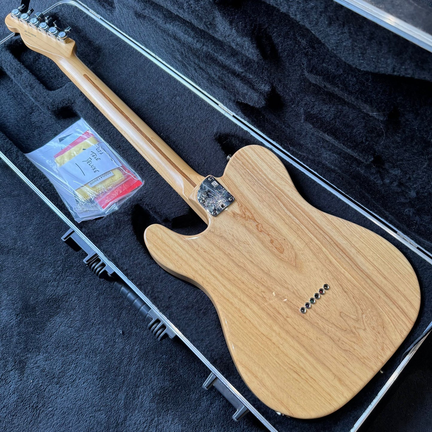 Fender USA Deluxe Thinline Telecaster - 2015 - natural with Tortoiseshell Binding