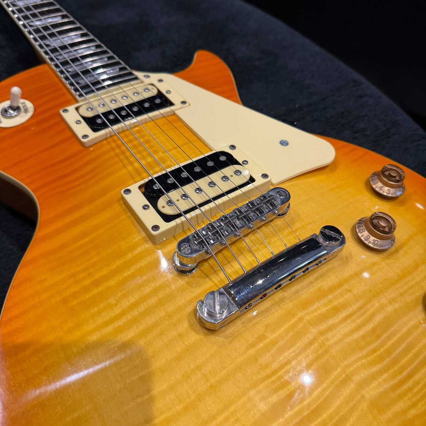 Epiphone Les Paul Standard Plus Top 2003 Trans Amber