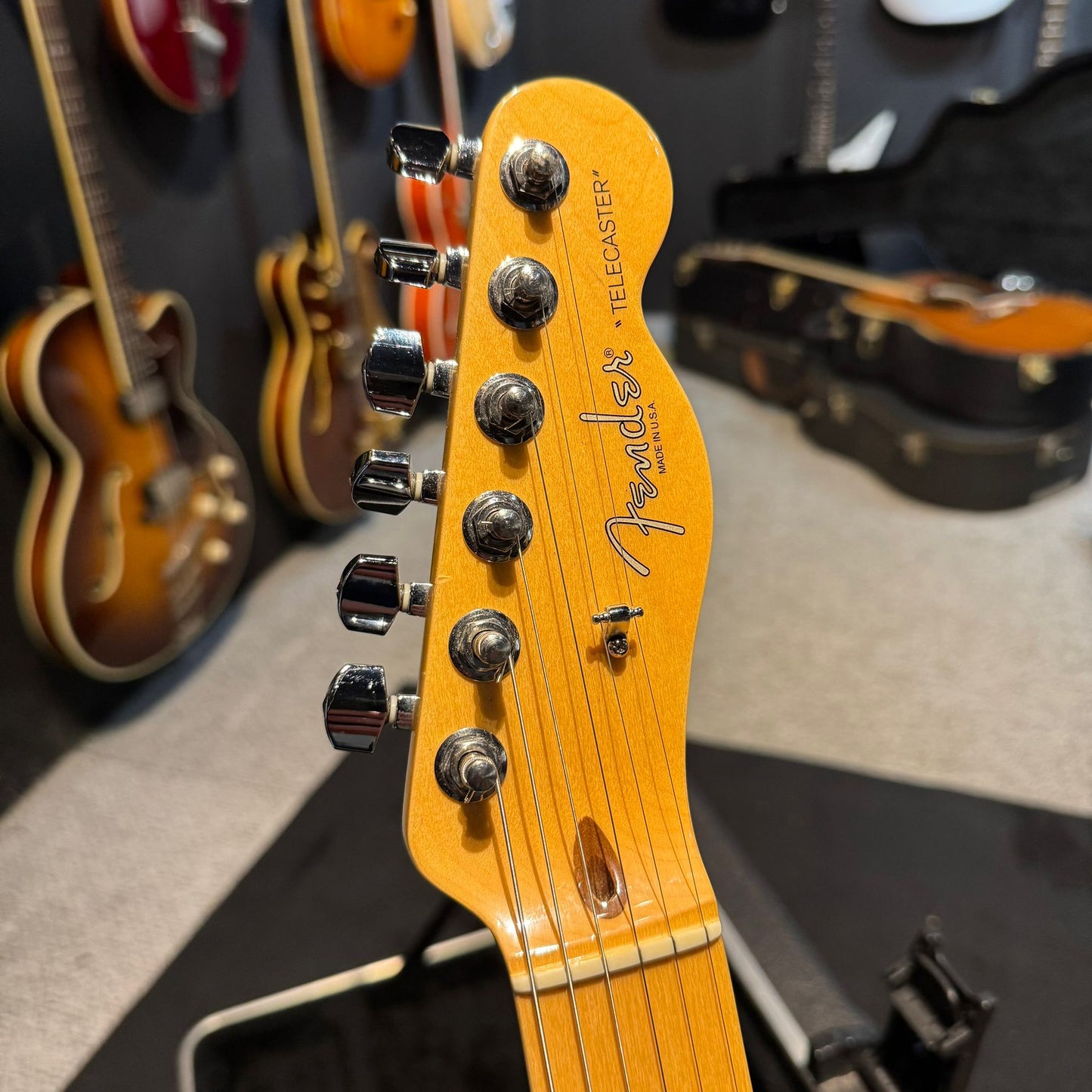 Fender American Standard Telecaster with Maple Fretboard 2008 - Blizzard Pearl