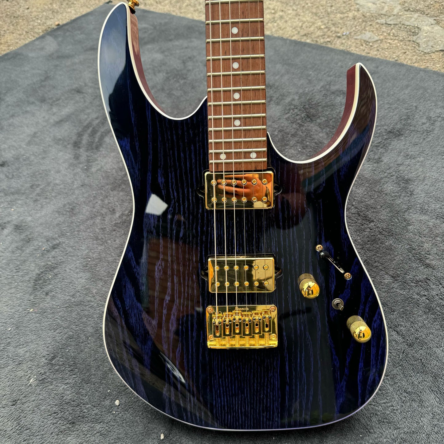 Ibanez RG421HPAH-BWB Standard  Blue Wave Black