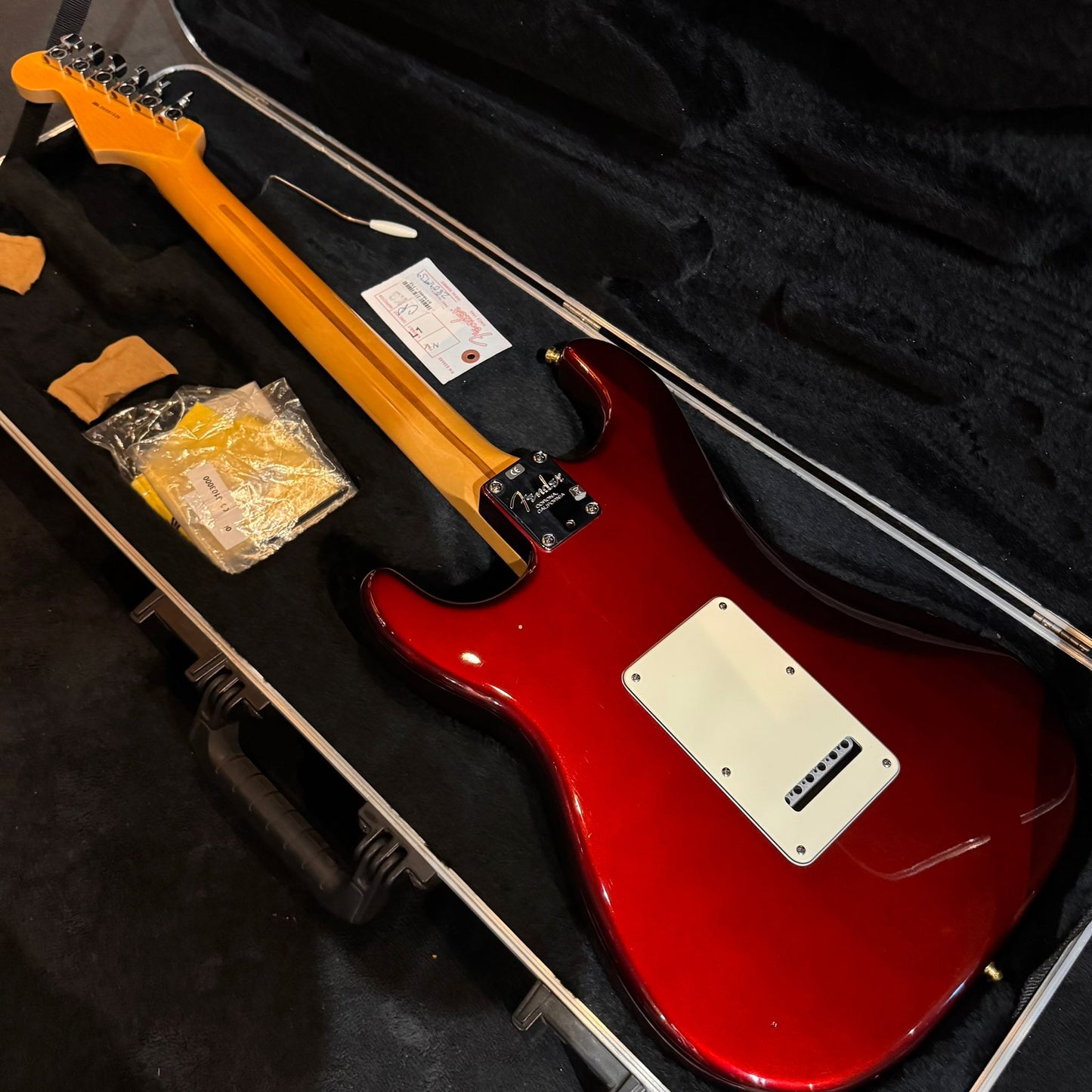Fender American Standard Stratocaster with Maple Fretboard 2008 - Candy Cola