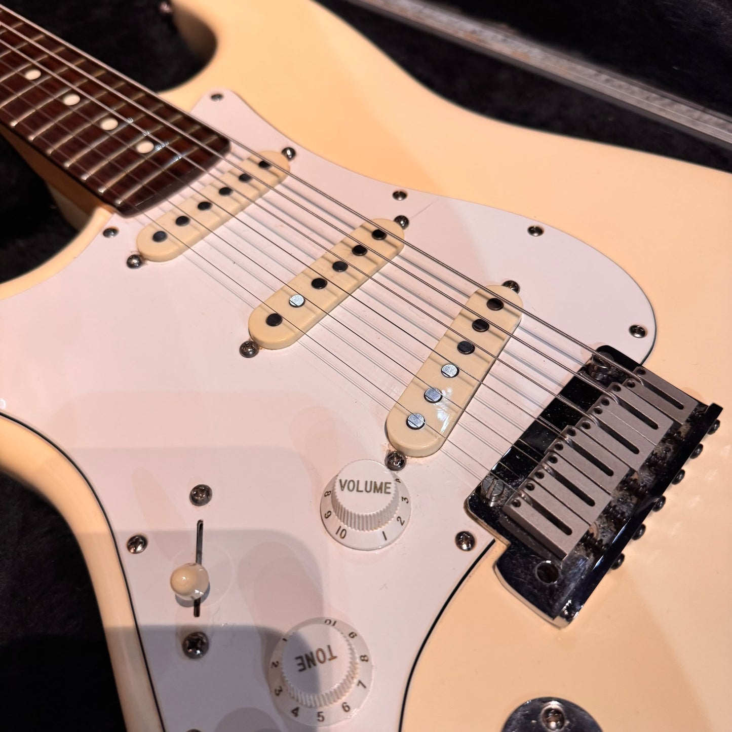 Fender American Standard Strat LEFT HANDED 1991 - Olympic White