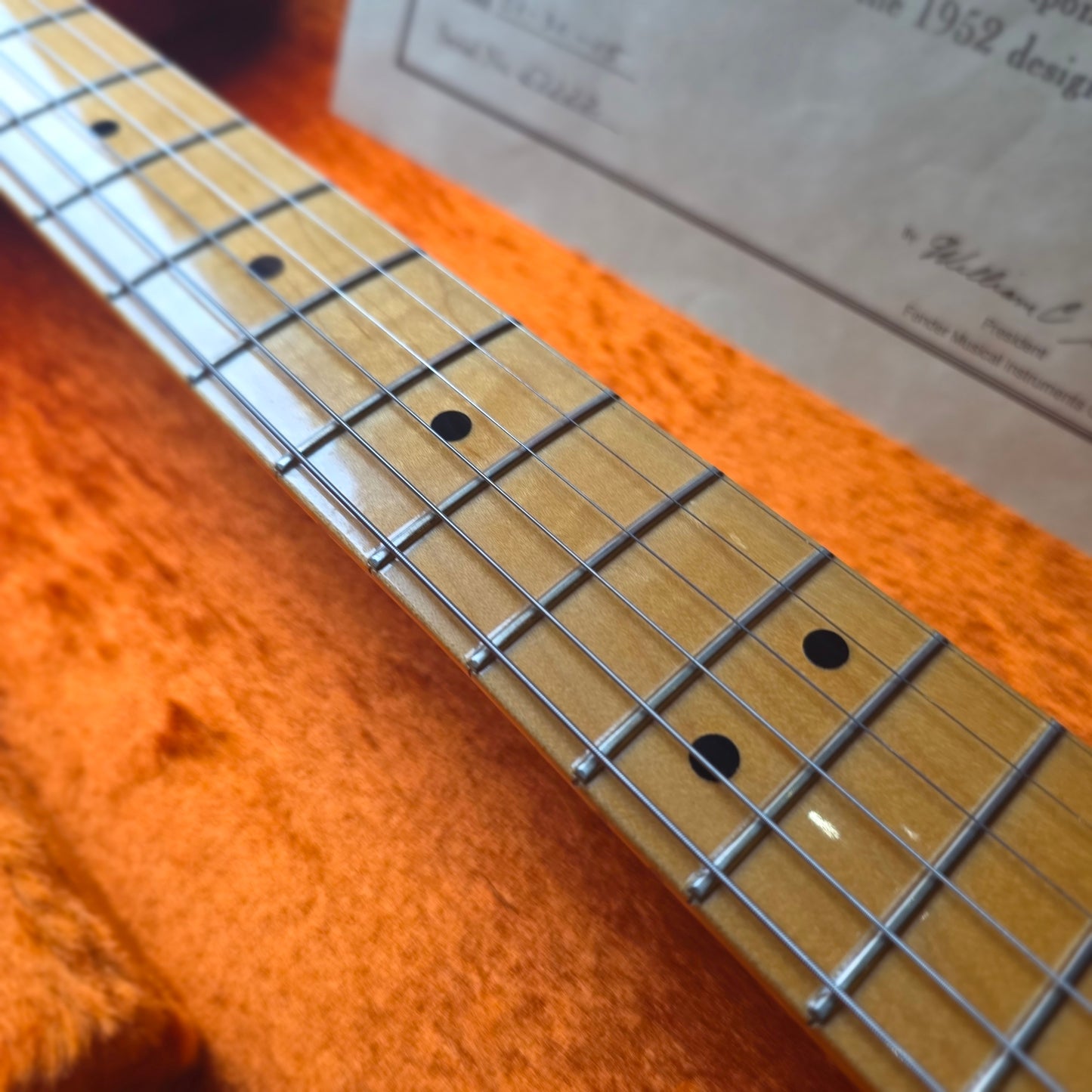 Fender American Vintage '52 Telecaster 2005 - Butterscotch Blonde