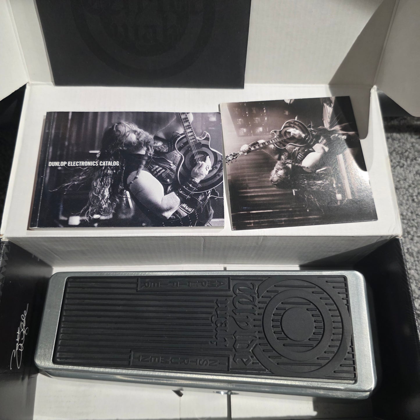 Dunlop ZW45 Zakk Wylde Signature Cry Baby Wah 2005 - 2018 - Brushed Metal