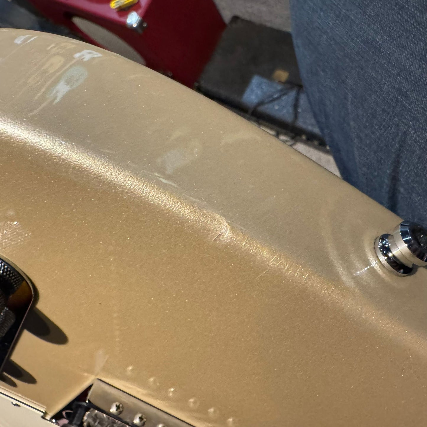 Fender American Standard Telecaster with Maple Fretboard 2008 - Blizzard Pearl