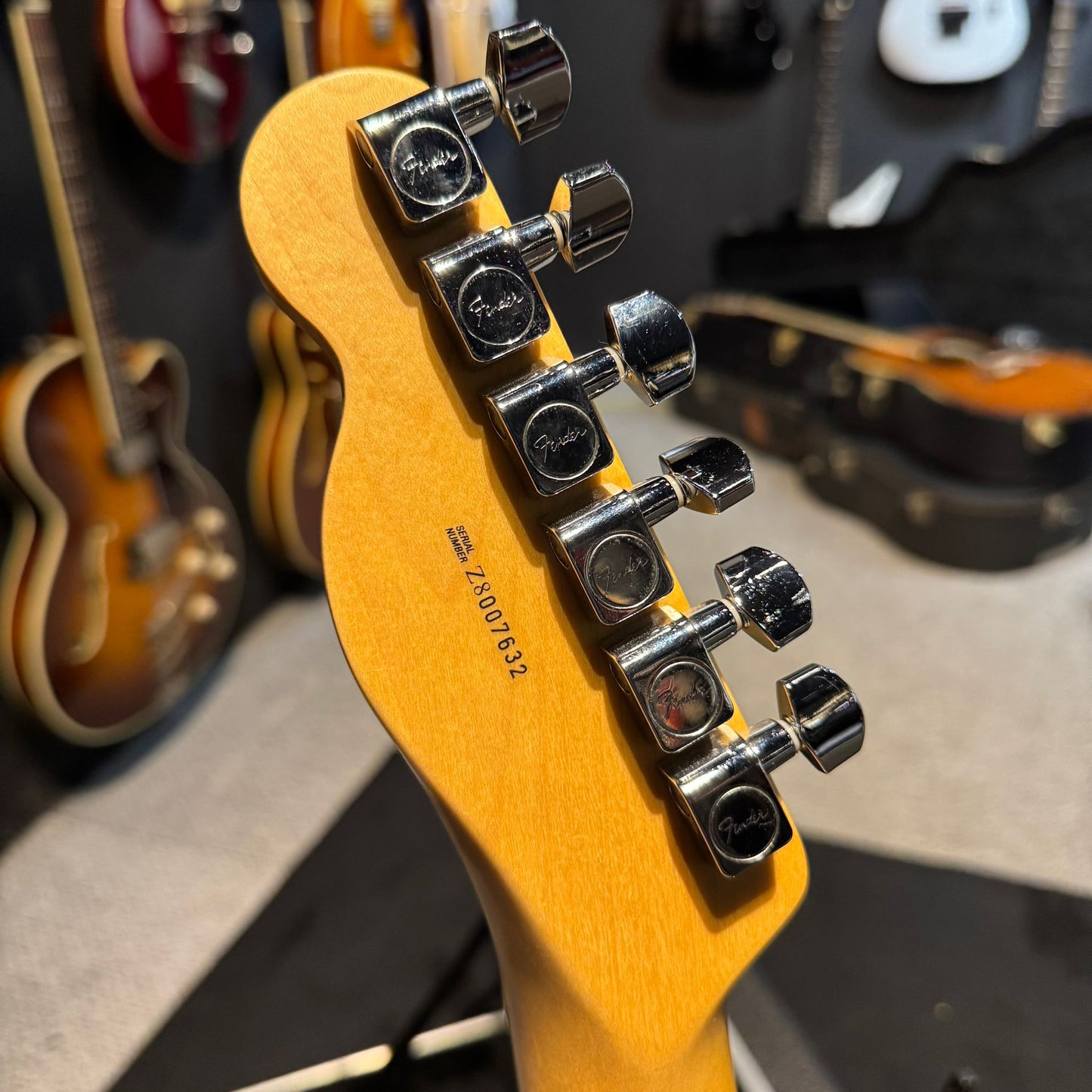 Fender American Standard Telecaster with Maple Fretboard 2008 - Blizzard Pearl