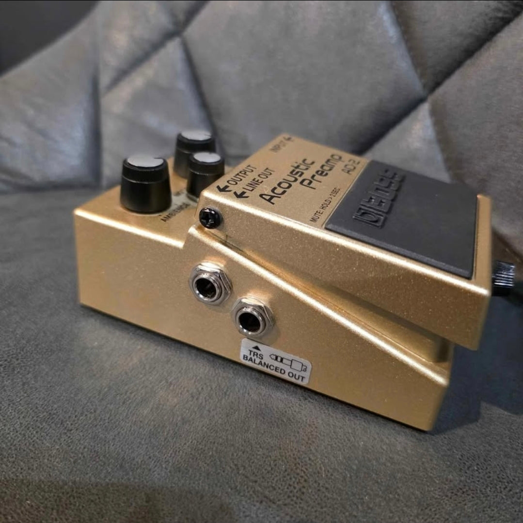 Boss AD-2 Acoustic Preamp Pedal 2016 - Present - Bronze