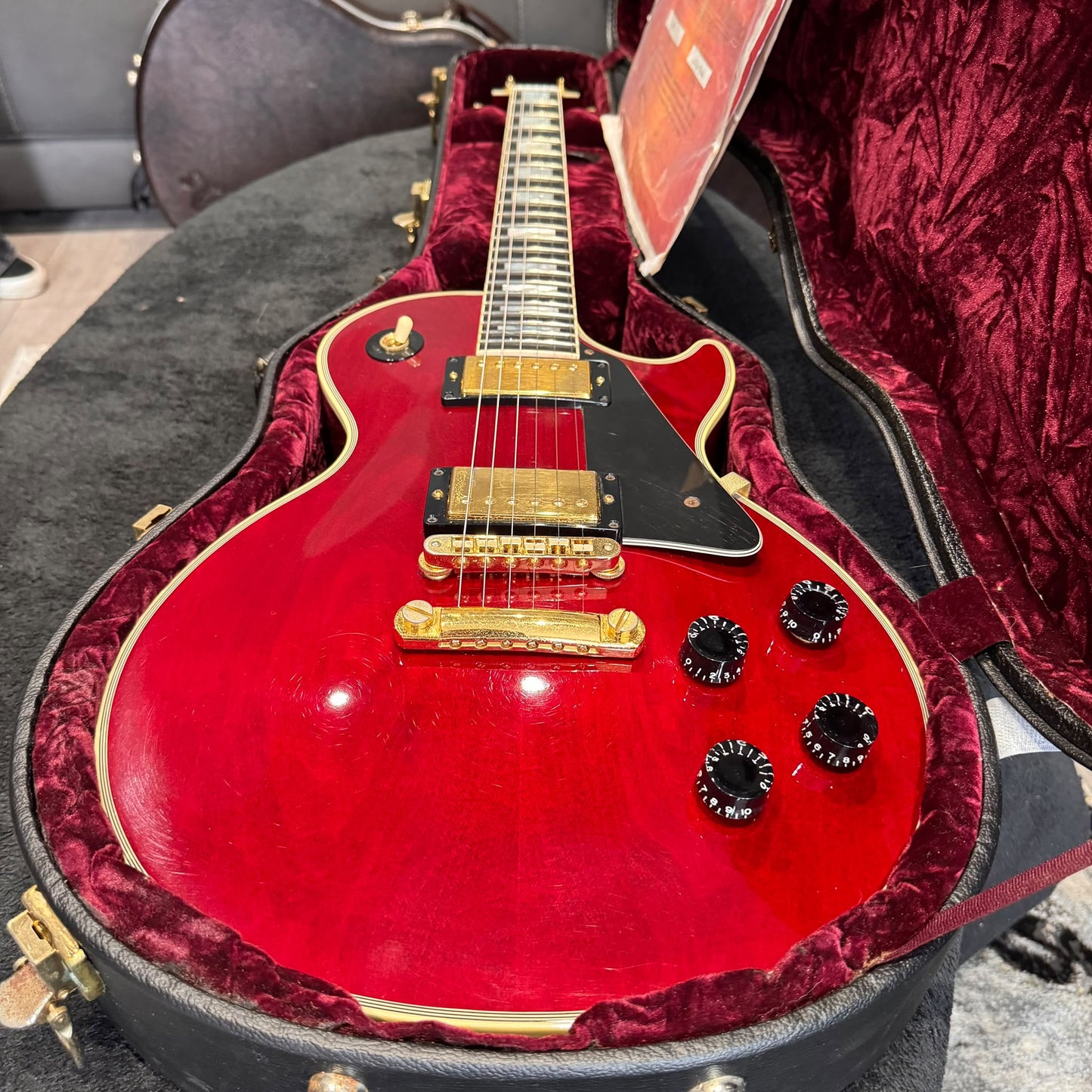 Gibson Les Paul Custom Arts and Historic 2006 - Wine Red