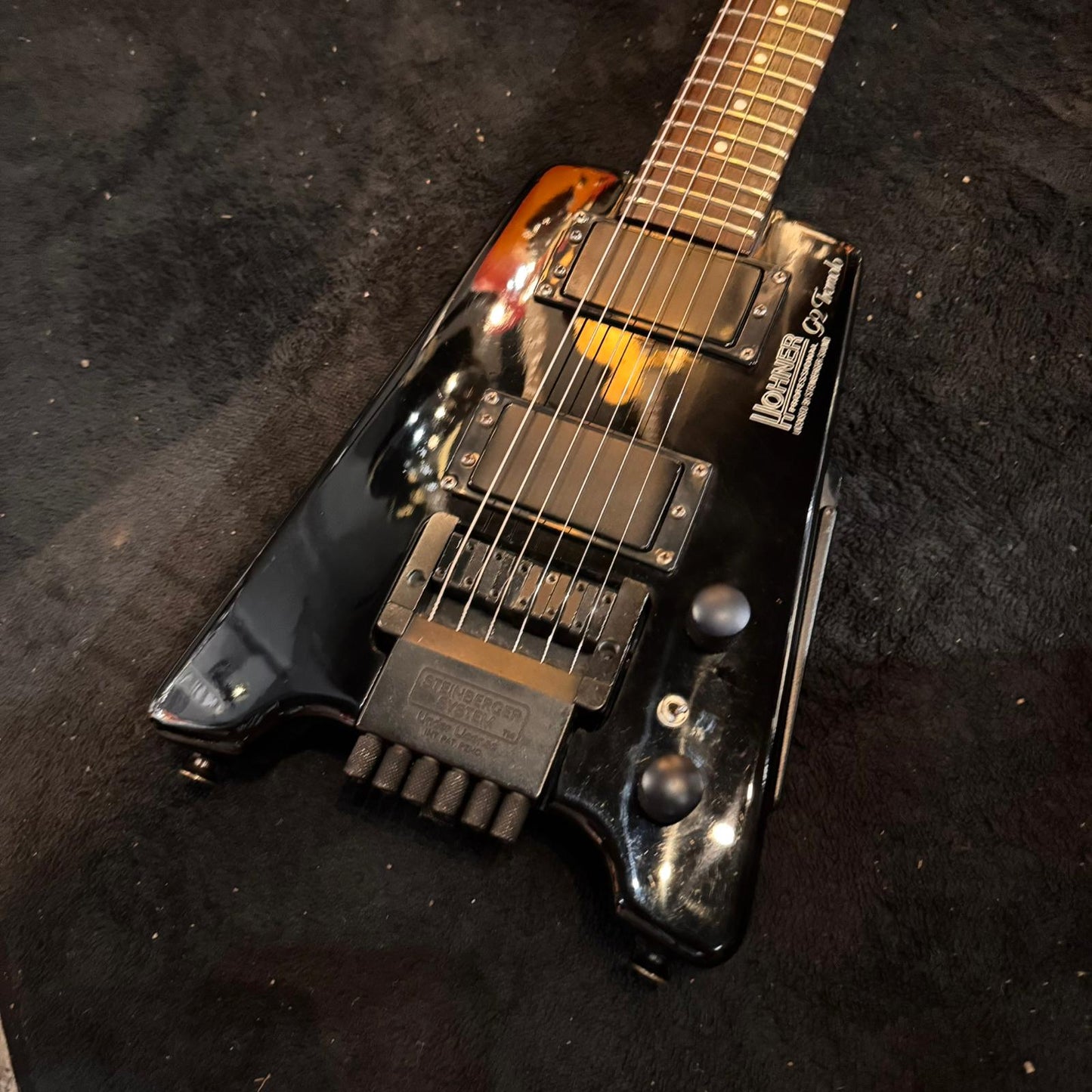 Hohner Professional Steinberger Licenced G2 Tremolo headless electric guitar