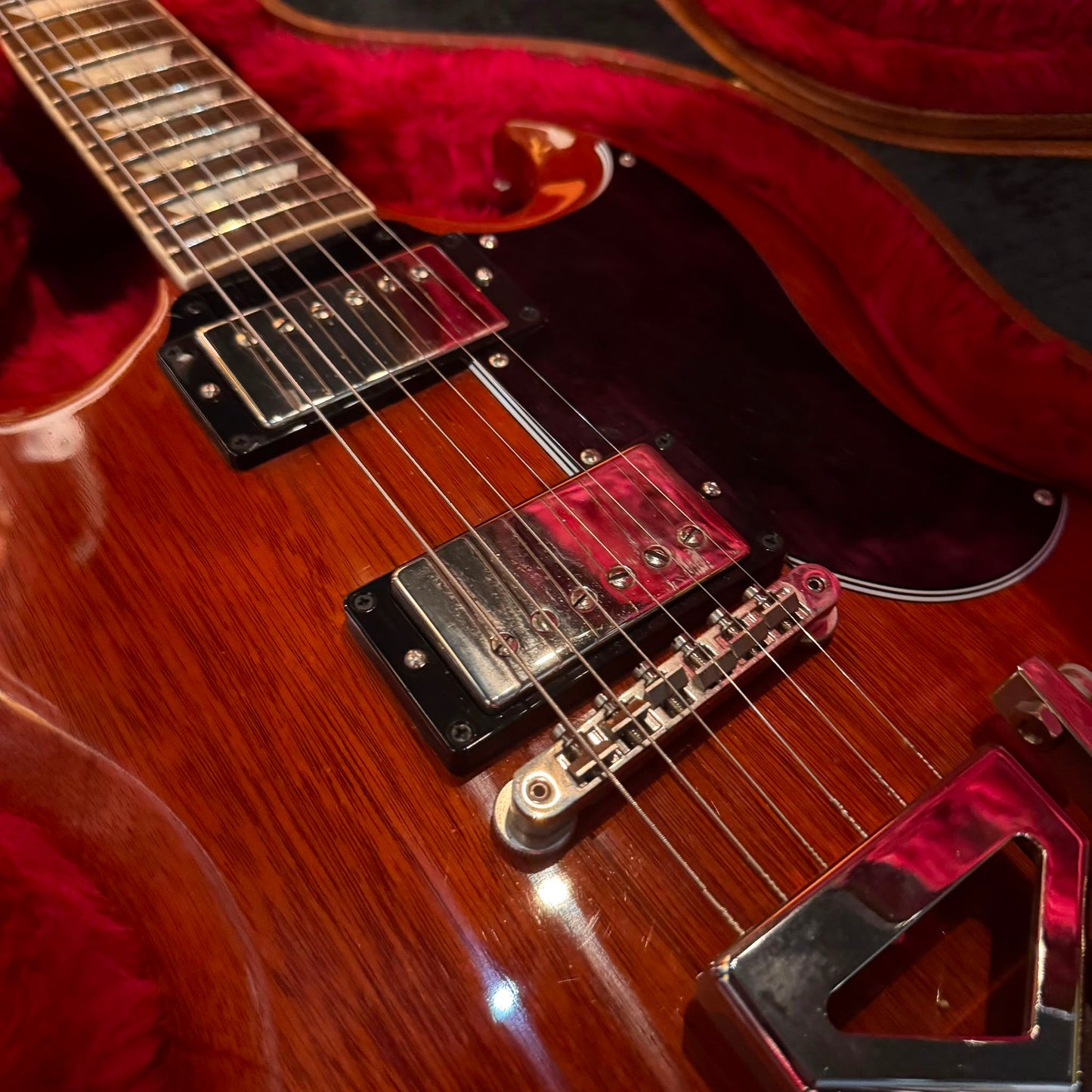 Gibson SG Standard '61 with Sideways Vibrola 2022 - Vintage Cherry