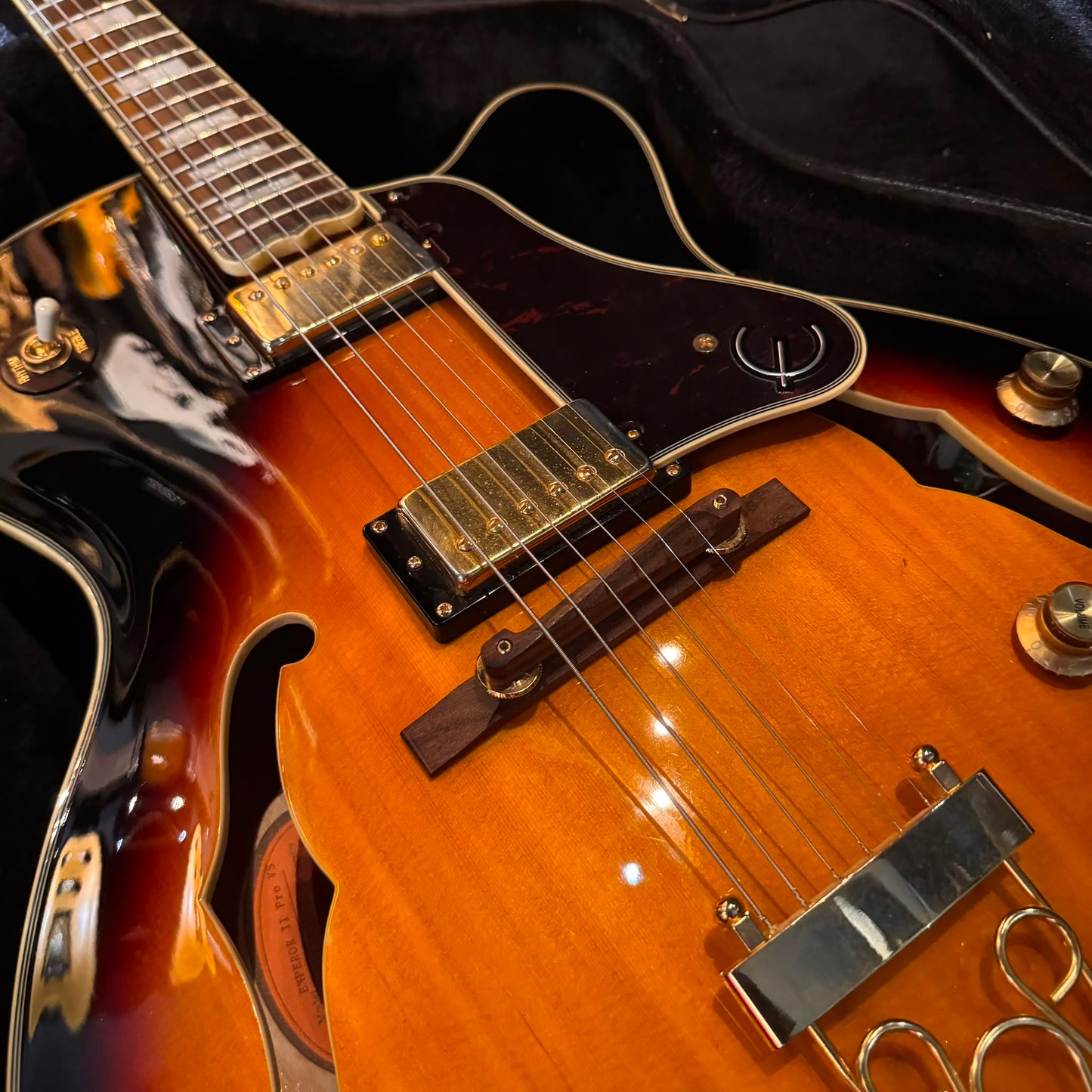 Epiphone Joe Pass Signature Emperor II 1994 - 2015 - Vintage Sunburst