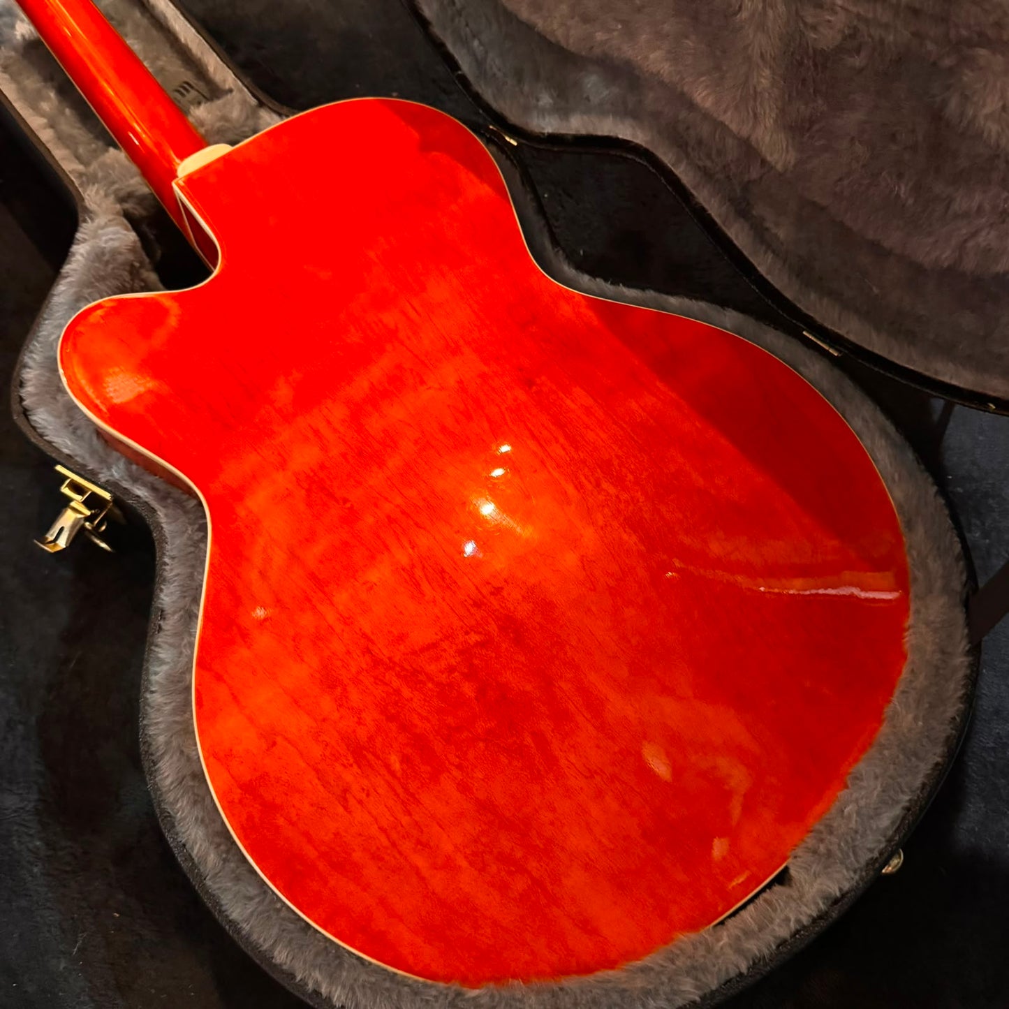 Gretsch G5420T Electromatic Hollow Body Single Cutaway with fitted Gretsch hardcase - Orange Stain