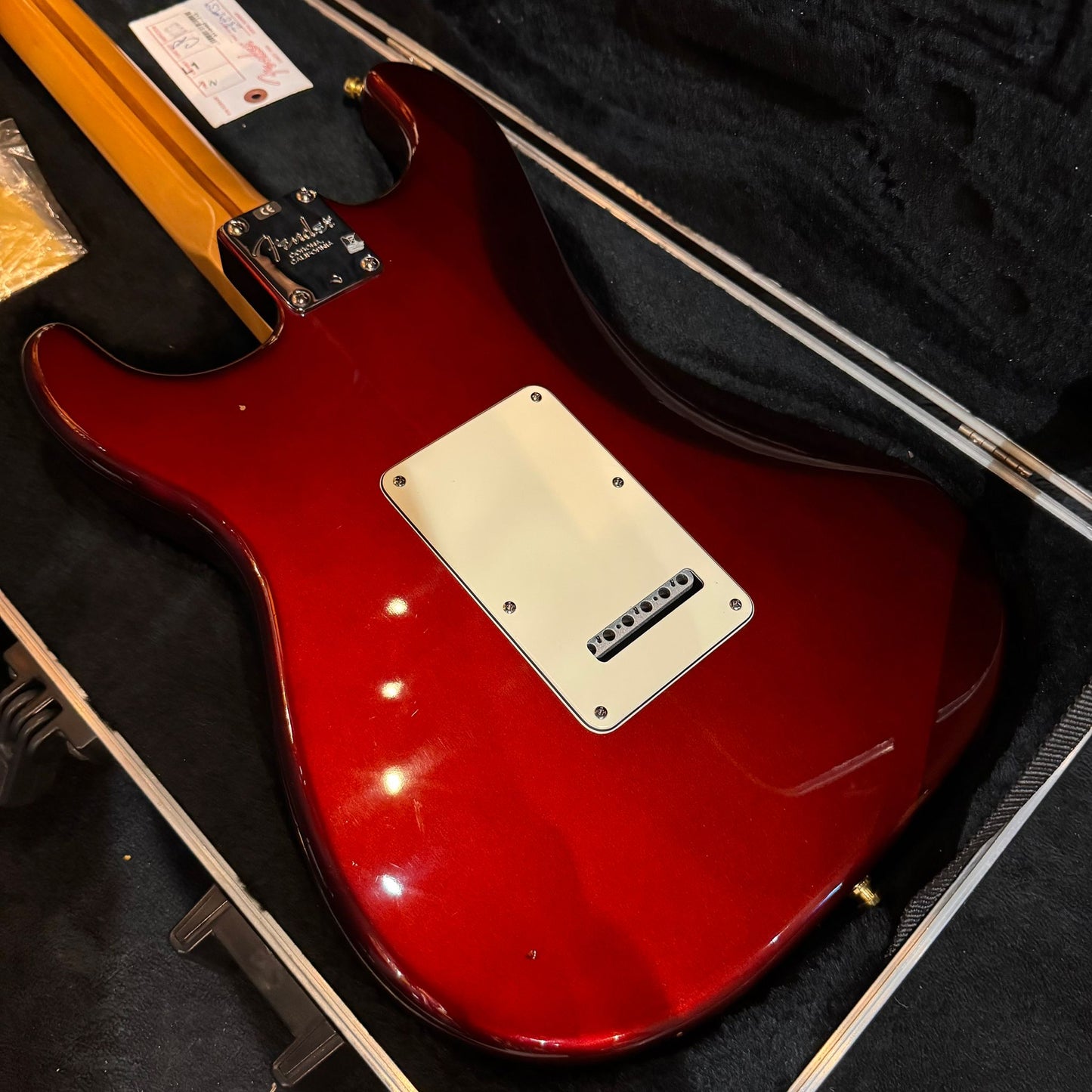 Fender American Standard Stratocaster with Maple Fretboard 2008 - Candy Cola