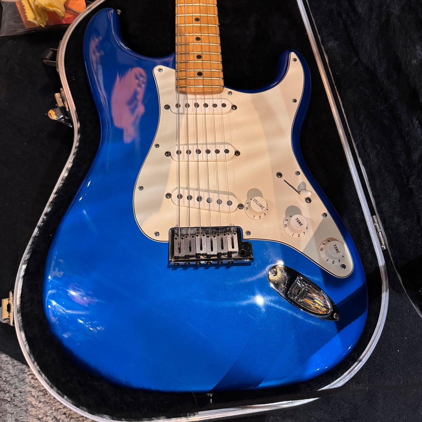 Fender American Standard Stratocaster 2001 - Chrome Blue